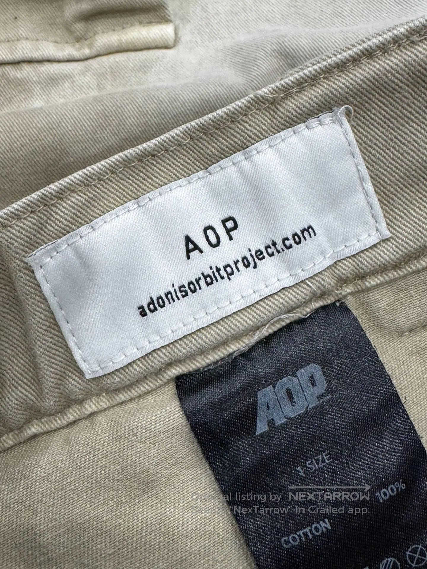 Garment Project AOP Project Distressed Cargo Pants. Size US 37 - 7 Thumbnail