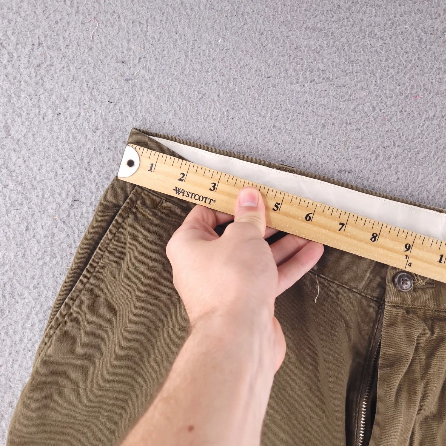 Polo Ralph Lauren Polo Ralph Lauren Pants Mens 36x31 Beige Cotton Straight Chino Casual Regular Fit Size US M / EU 48-50 / 2 - 5 Thumbnail