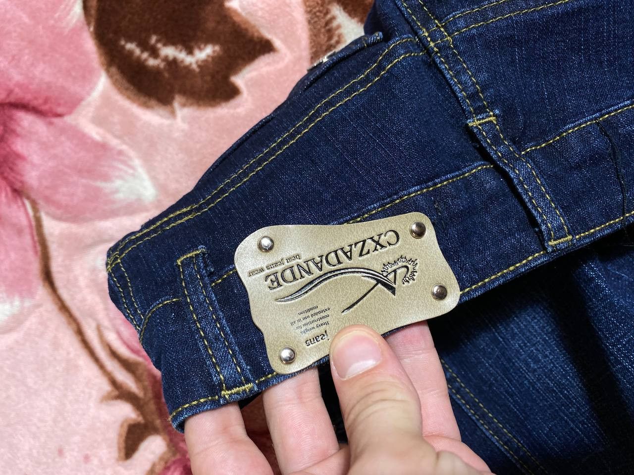 Japanese Brand Y2k rick owen style custom denim distressed baggy jeans Size US 28 / EU 44 - 8 Thumbnail
