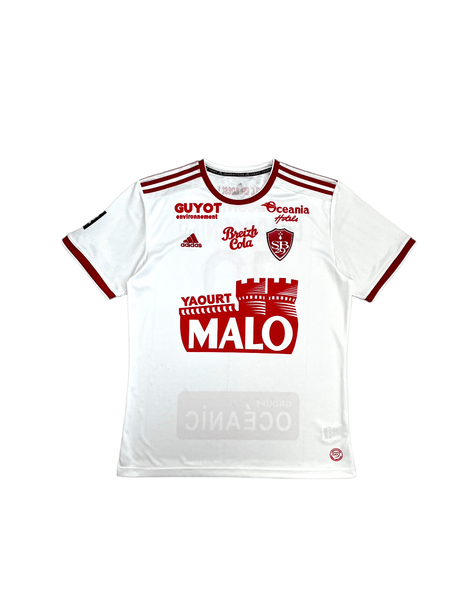 Adidas × Vintage ⚽️ STADE BRESTOIS 2021-22 CHARBONNIER SOCCER JERSEY FOOTBALL Size US XXL / EU 58 / 5 - 3 Thumbnail