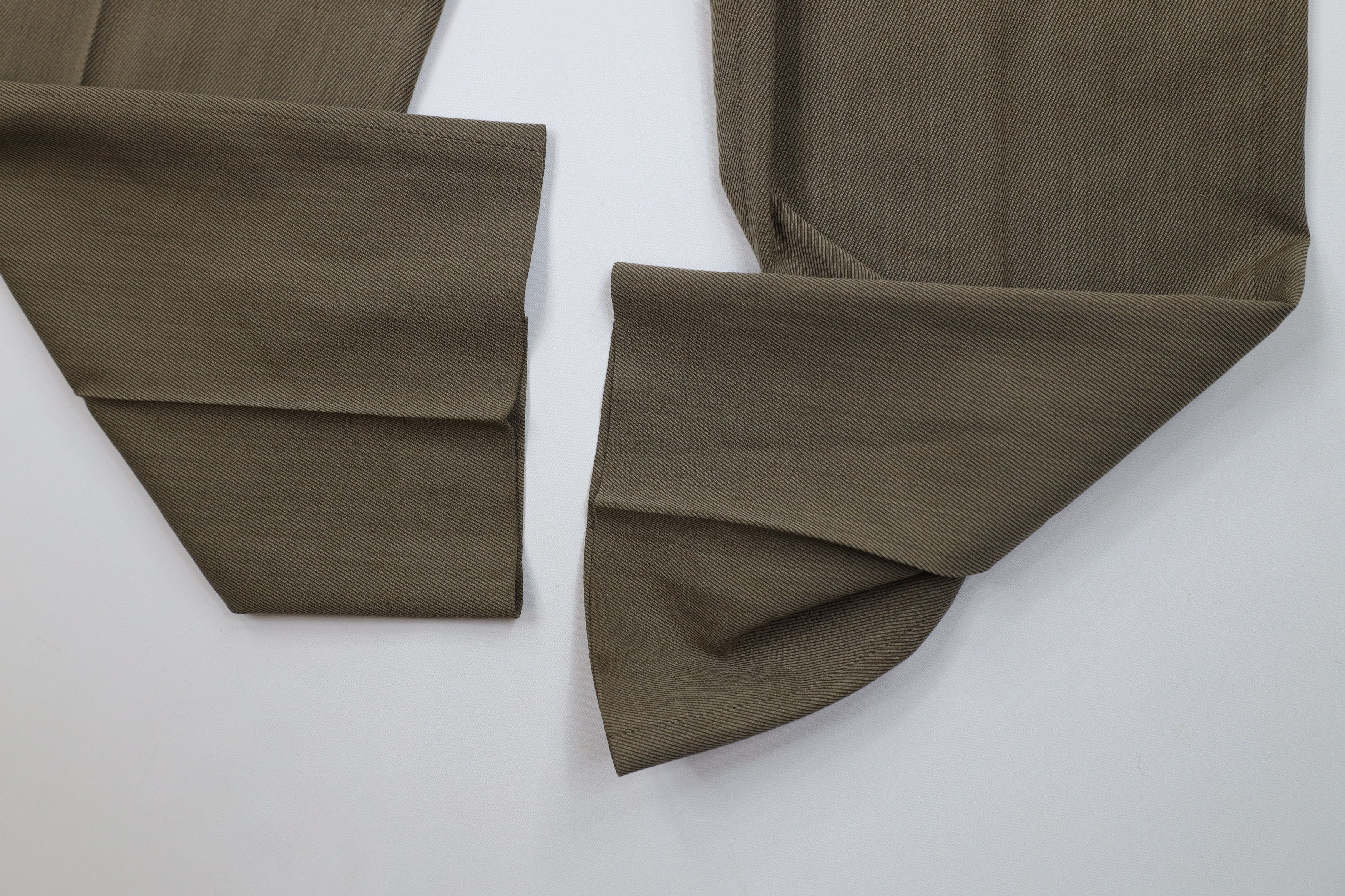 Vintage Vintage 70s Streetwear Wool Blend Whipcord Chino Pants USA Size US 36 / EU 52 - 6 Thumbnail