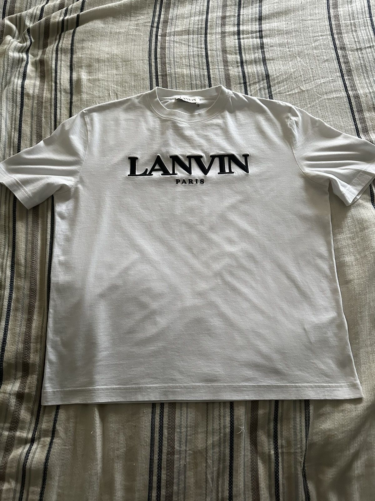 Lanvin Embroidered T-Shirt ‘White’