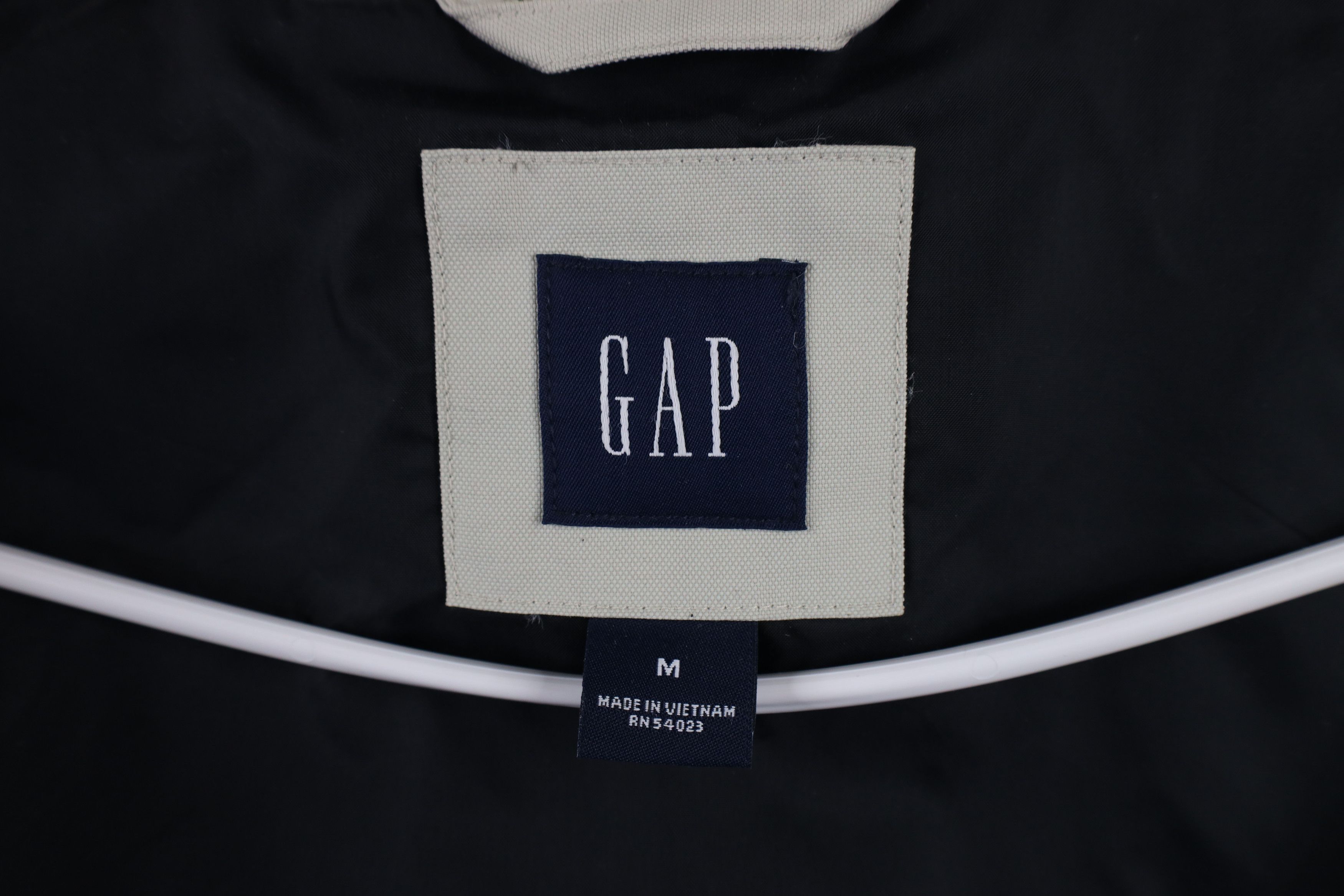 Gap × Vintage Vintage Y2K 2004 Gap Canvas Laminate Cafe Racer Jacket Beige Size US M / EU 48-50 / 2 - 10 Thumbnail