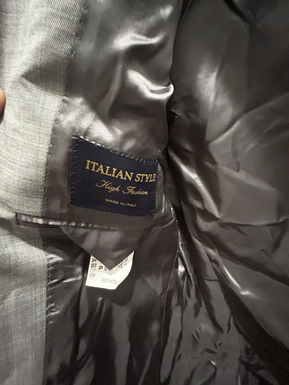 Suitsupply 1195$ Suit jacket (450), Nobility 150’s Neo-Italy style Size 44S - 4 Thumbnail