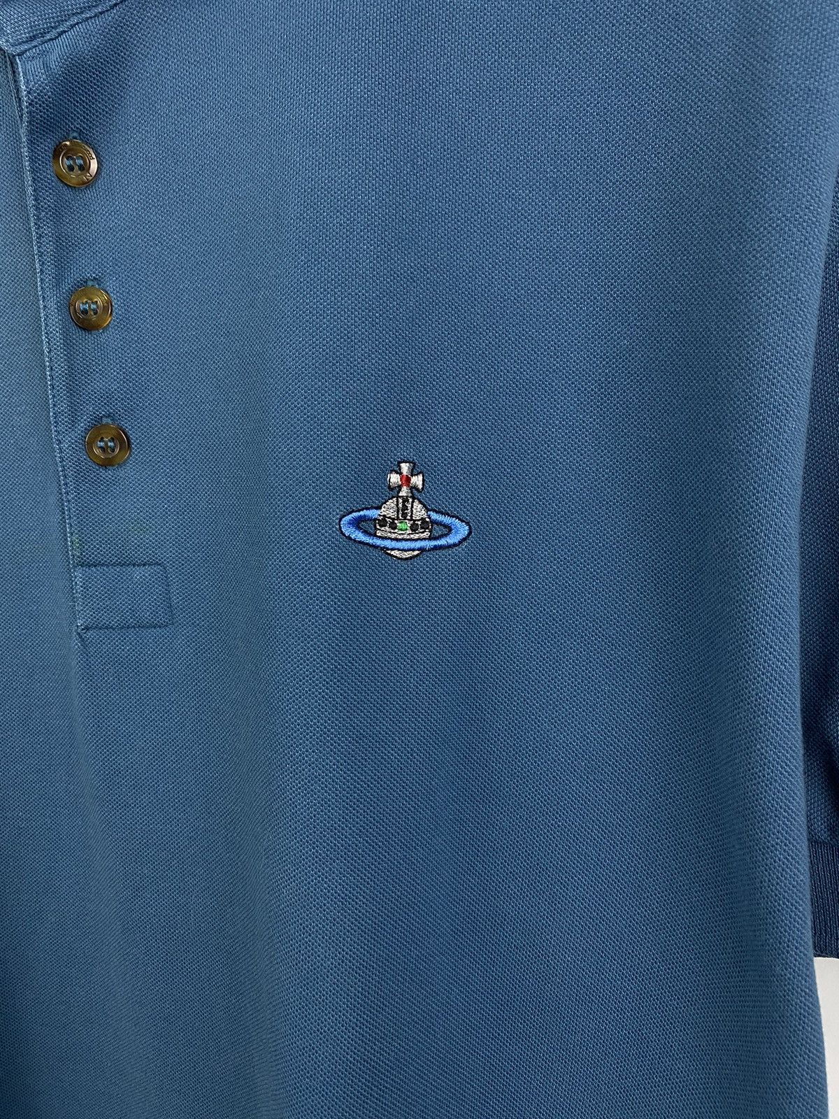 Vivienne Westwood Vivienne Westwood Polo T-Shirt Rare Retro Hype Y2K Size US XL / EU 56 / 4 - 4 Thumbnail