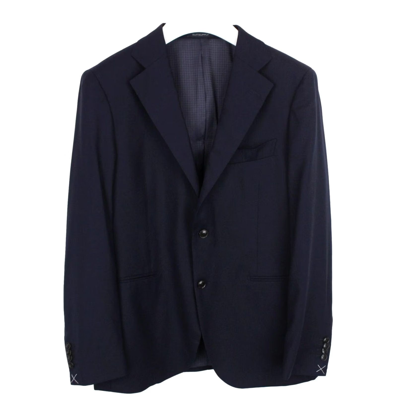Suitsupply Suit Uk 40 Blue Wool Blend La Spalla Soho Eb 2 Piece Formal Men's, Men's (Size 40r) — image 2 of 6