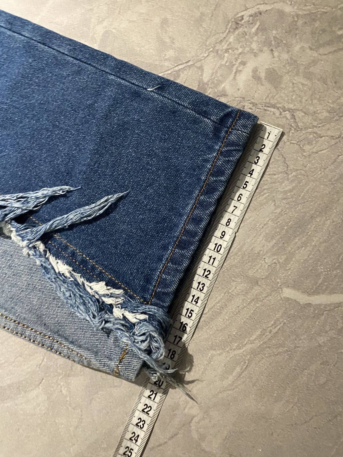 Japanese Brand Designer Archive Japanese Distressed Jean/ Number Nine Style Size US 32 / EU 48 - 14 Thumbnail