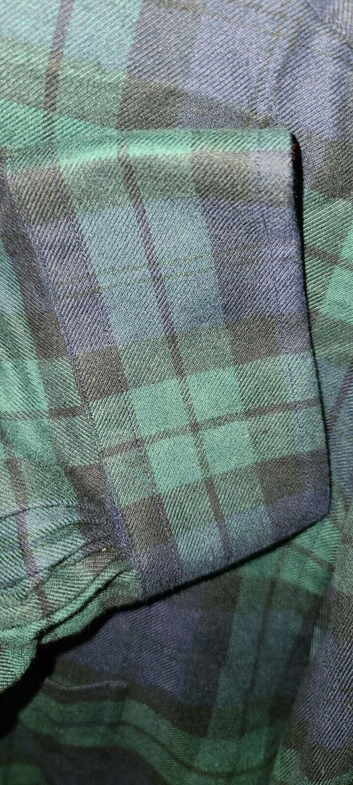 Brooks Brothers Brooks Brothers Regent Fit Men's XXL Navy Green Plaid Size US XXL / EU 58 / 5 - 5 Thumbnail