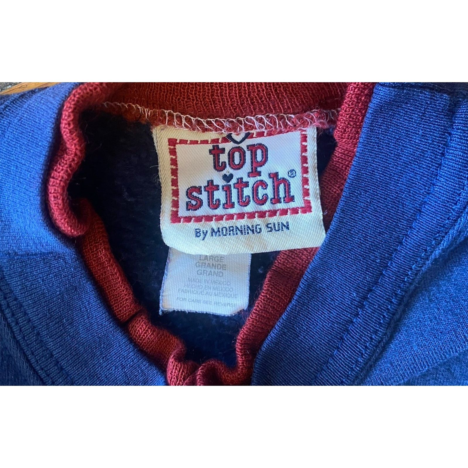 Vintage VTG Top Stitch Double Collar Snowman Sweatshirt Women’s L Size L / US 10 / IT 46 - 2 Thumbnail