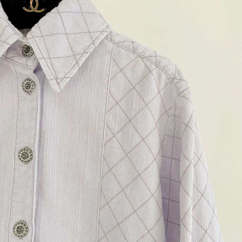 Chanel Chanel Diamond shirt 2504-Nextarrow Size XS / US 0-2 / IT 36-38 - 3 Thumbnail