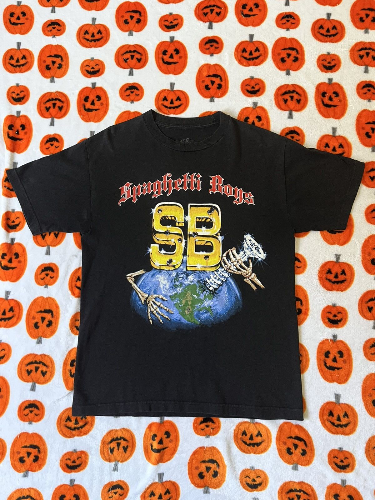 Spaghetti Boys OG Spaghetti Boys Screwed Earth Tee Size US M / EU 48-50 / 2 - 1 Thumbnail