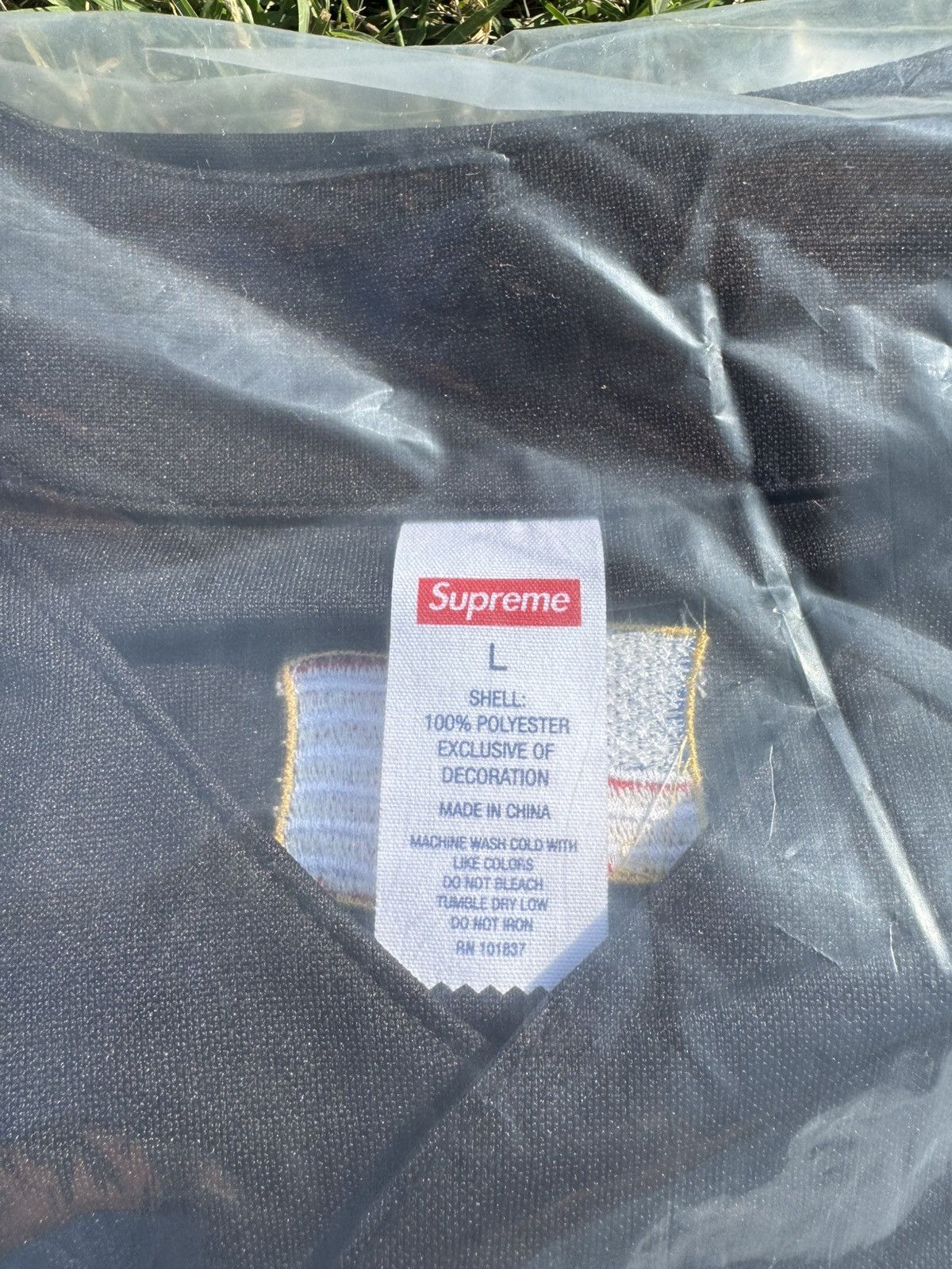 Supreme Supreme Swords Baseball Black Jersey (Size Large) Size US L / EU 52-54 / 3 - 8 Thumbnail