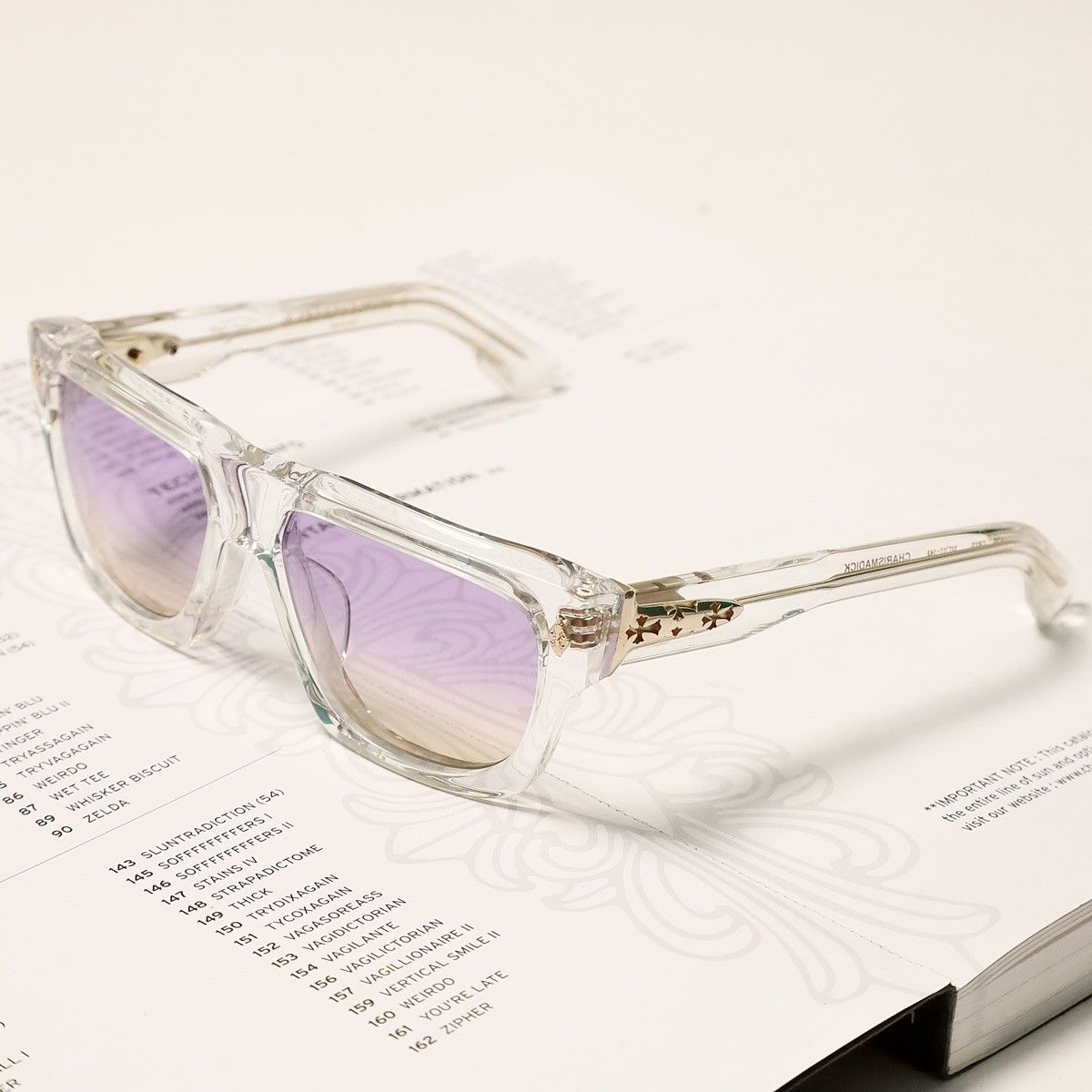 【CHROME HEARTS】CHARISMADICK  クリア グリーン CHROME HEARTS】CHARISMADICK クリア グリーン