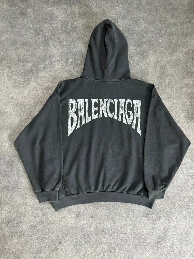 Balenciaga Balenciaga hoodie Size US M / EU 48-50 / 2 - 2 Thumbnail