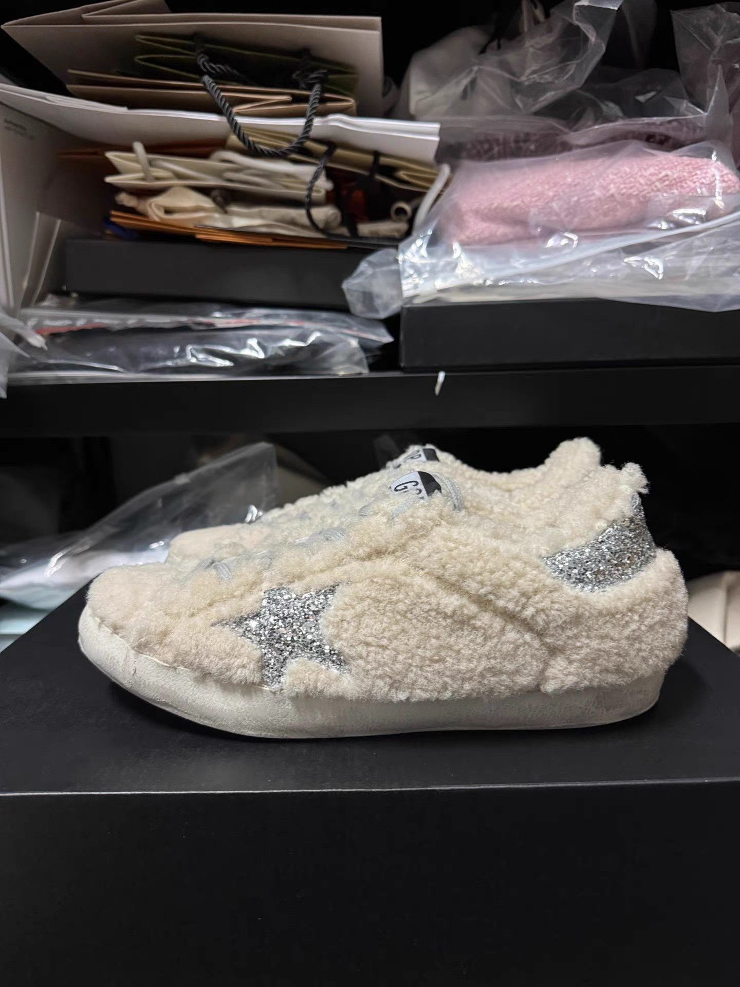 Golden Goose Golden Goose GGDB Super Star Fur Sneakers K6 Size US 9 / IT 39 - 1 Thumbnail