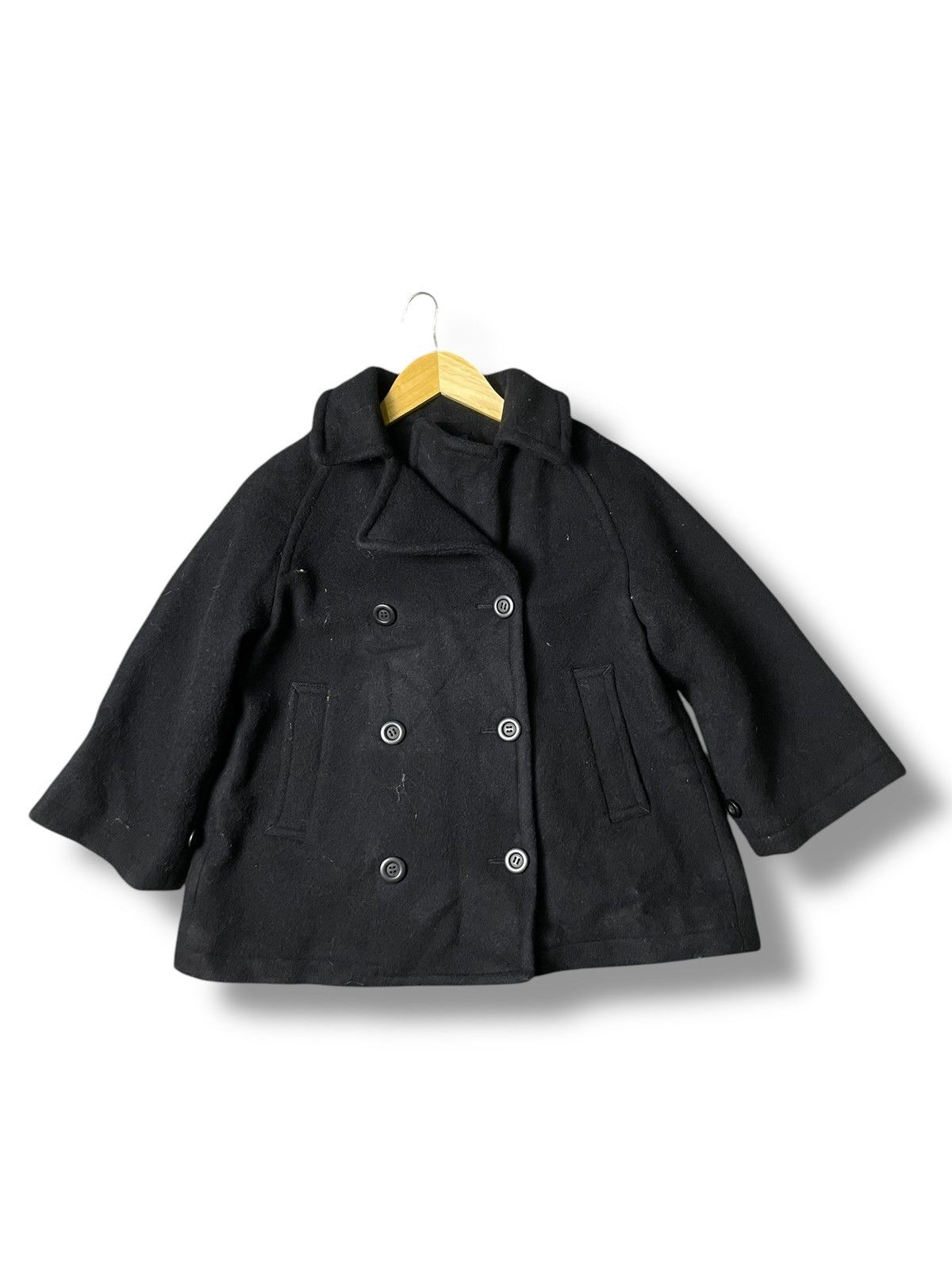 Japanese Brand × Journal Standard × Vintage JOURNAL STANDARD Double Breasted Crop Wool Coat (86) Size US XXS / EU 40 - 1 Thumbnail