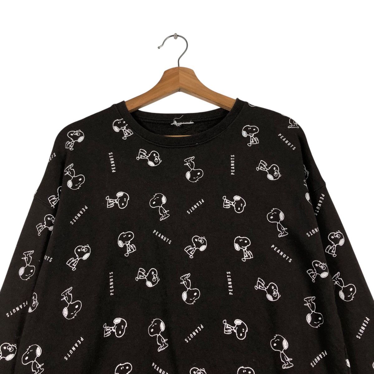 Cartoon Network × Japanese Brand 📌Vintage Sweatshirt Crewneck Full Print Peanuts Size US L / EU 52-54 / 3 - 4 Thumbnail