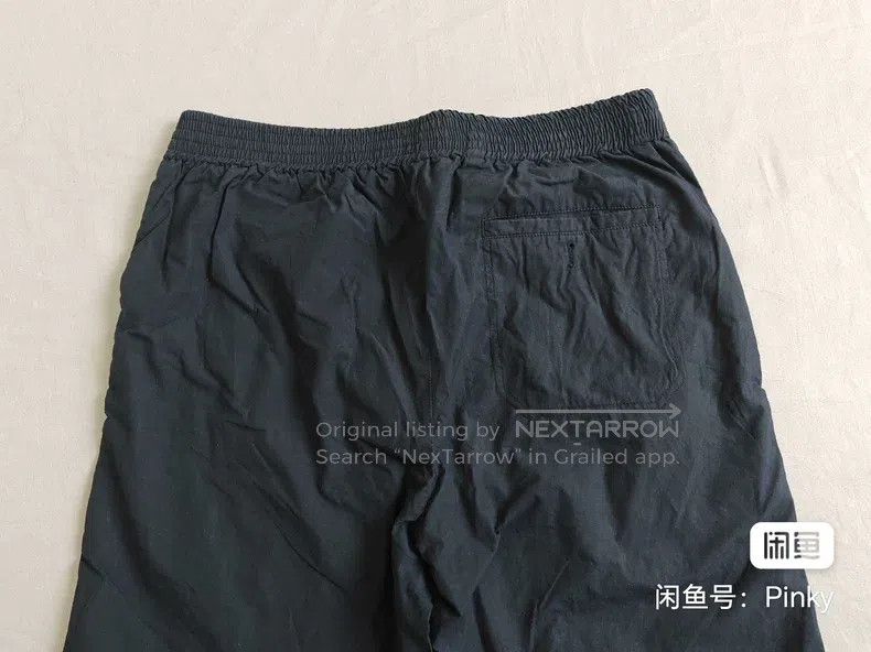 Hermes Hermes Men's casual cotton trousers, deep blue, elastic wa Size US 26 / EU 42 - 5 Thumbnail