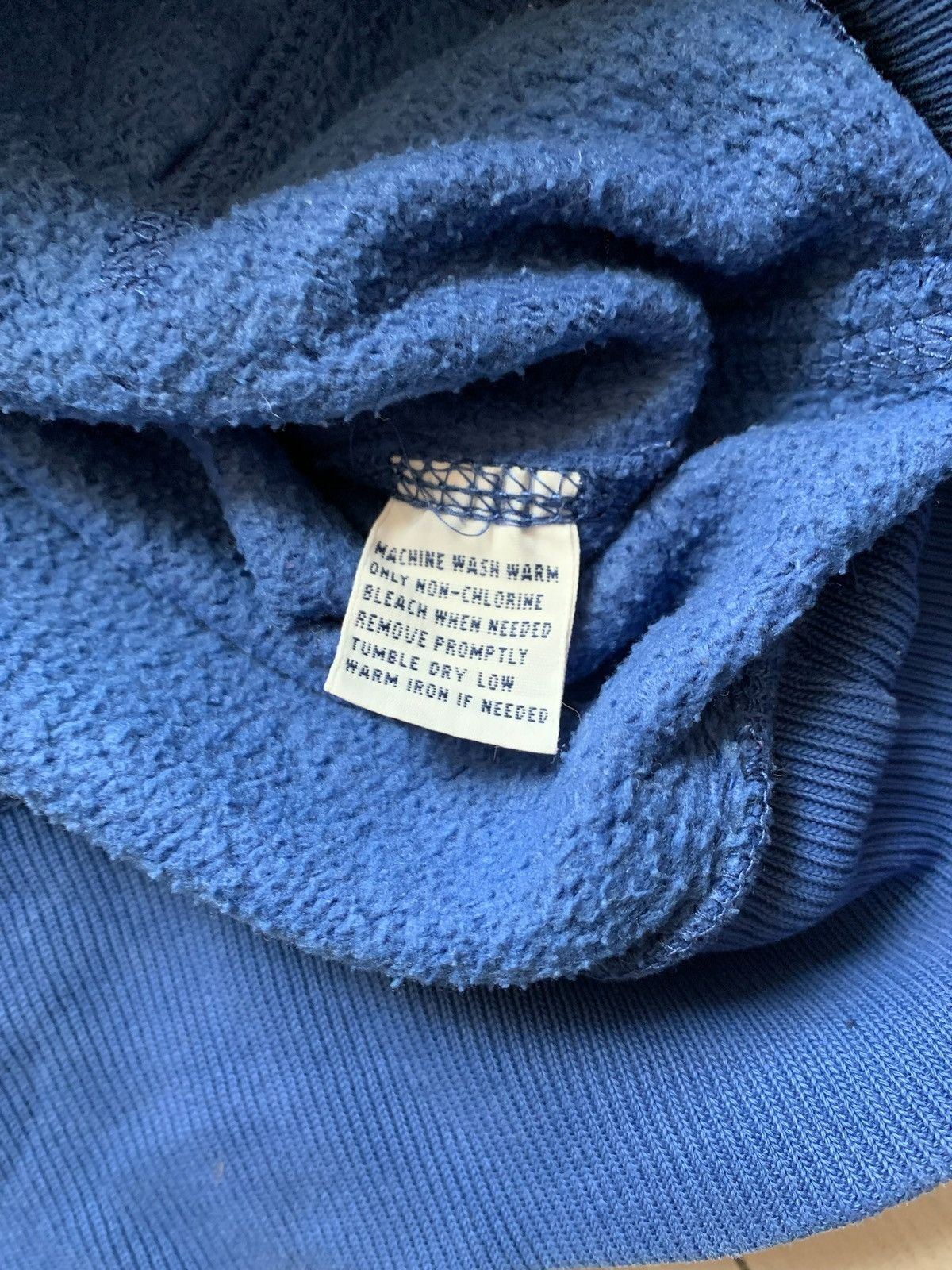 Polo Ralph Lauren × Vintage Vintage hoodie polo Ralph Lauren blue logo size M Size US M / EU 48-50 / 2 - 6 Thumbnail