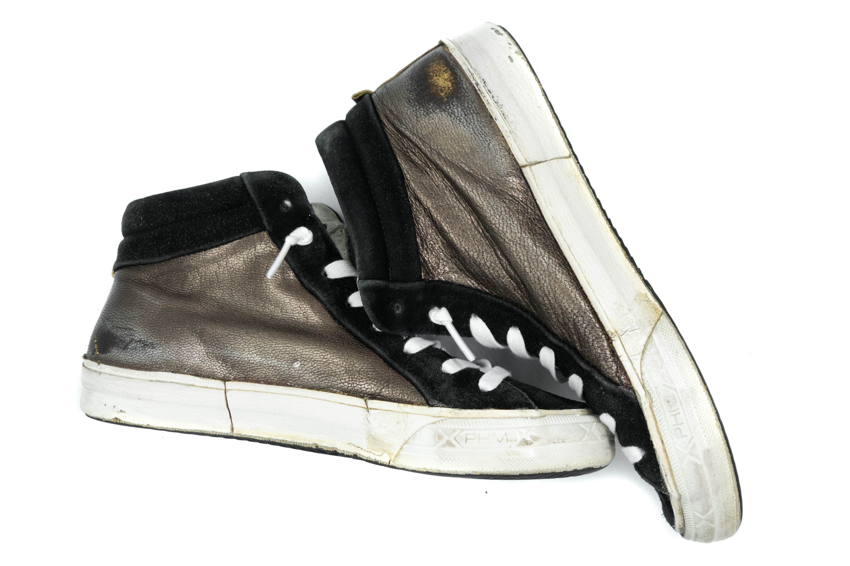 Philippe Model PRSX Grunge High Top Sneakers Size US 8 / IT 38 - 5 Thumbnail