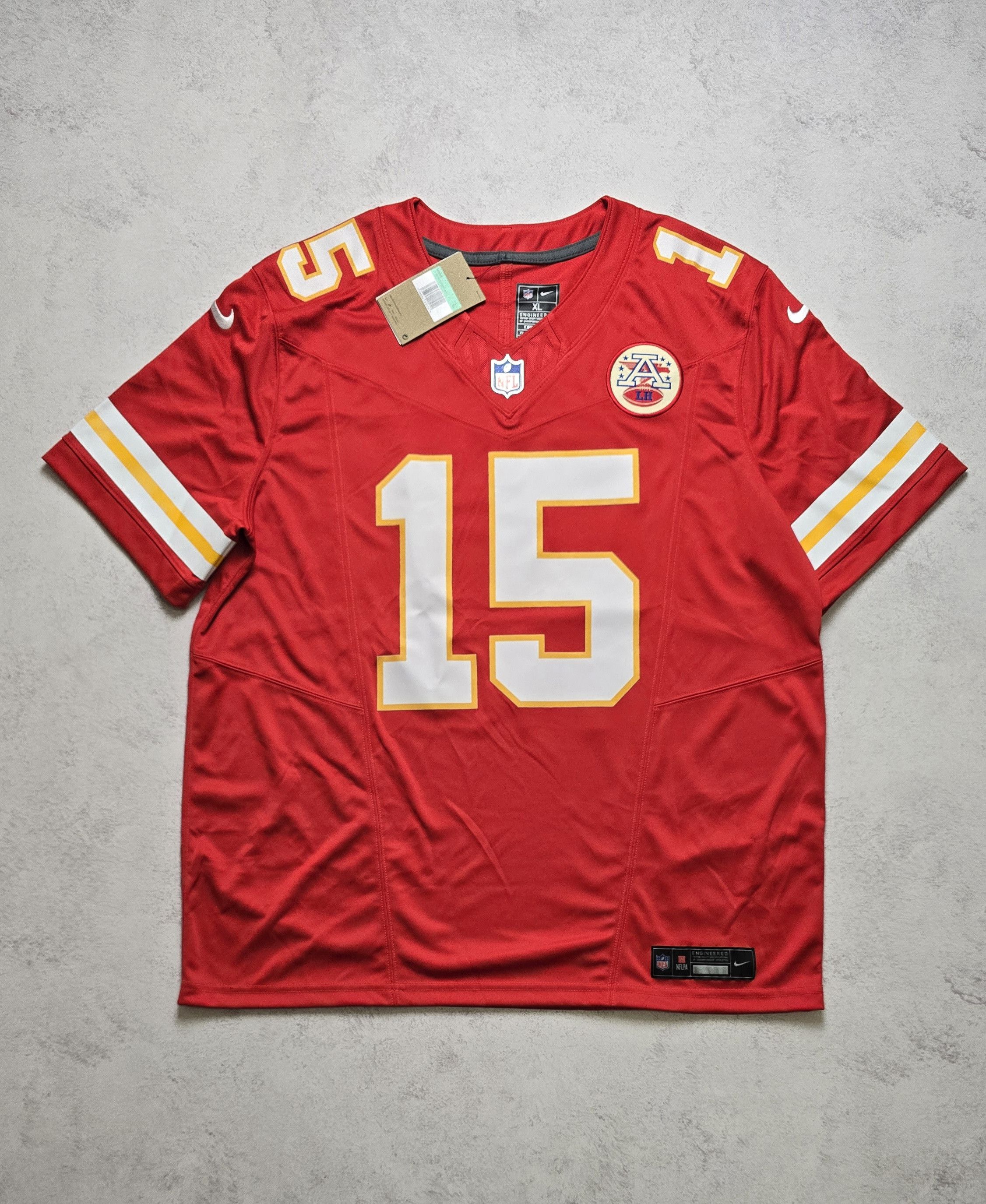 Nike Mahomes #15 Kansas City Chiefs Vapor FUSE Limited Jersey Size US XL / EU 56 / 4 - 1 Thumbnail