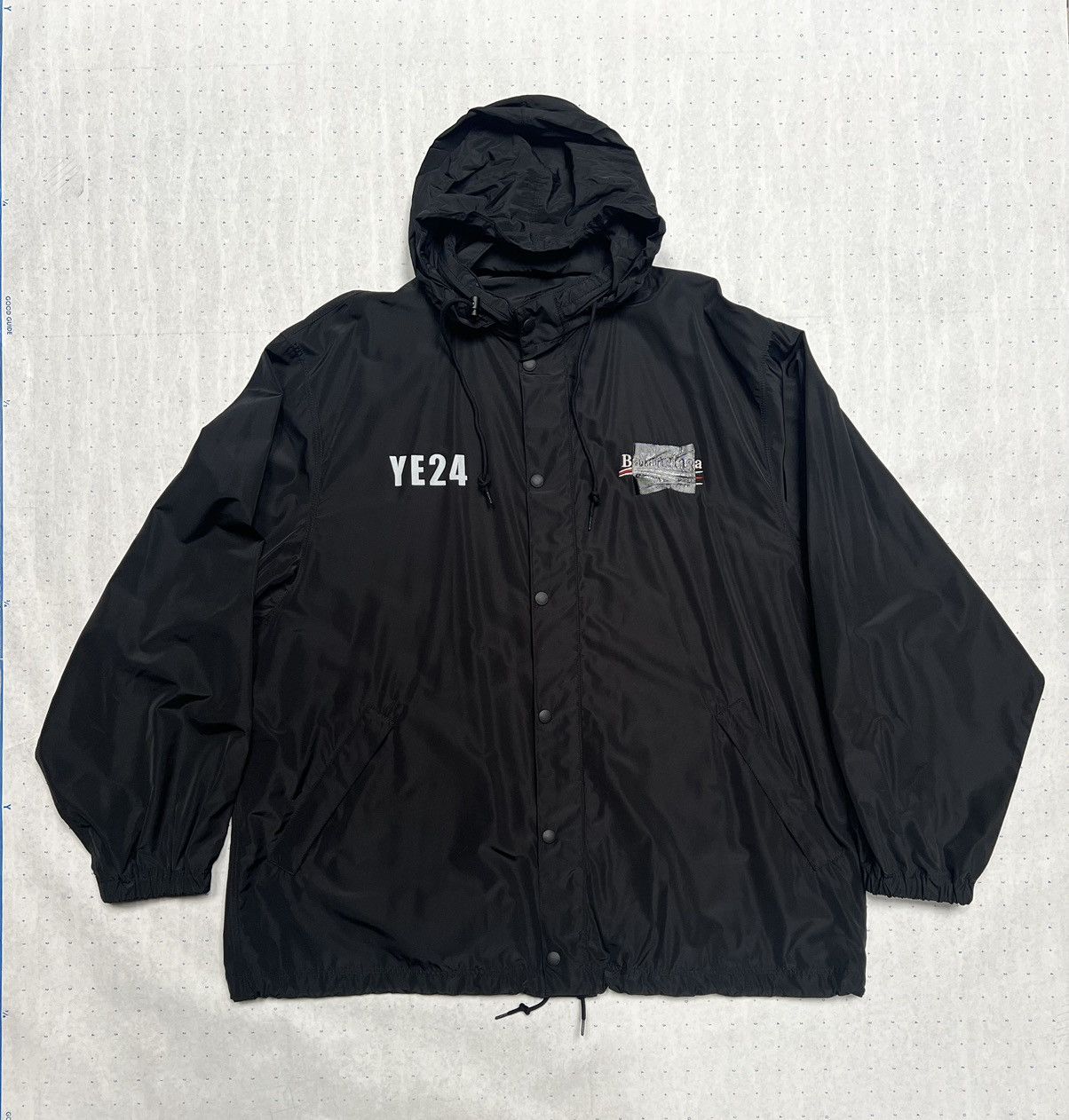 Balenciaga YE24 x Balenciaga windbreaker Size US M / EU 48-50 / 2 - 1 Thumbnail