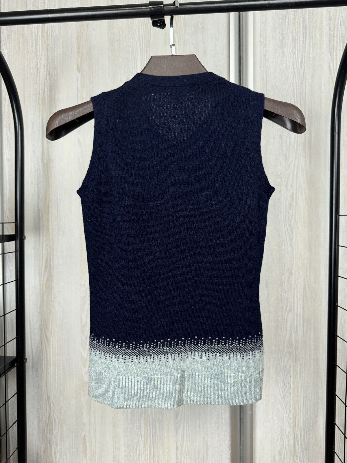 Yohji Yamamoto Ined Yohji Yamamoto wool knitted vest v neck size 2 Size S / US 4 / IT 40 - 5 Thumbnail
