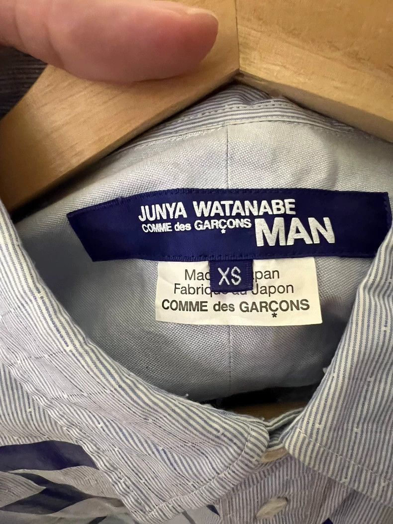 Other I.T JUNYA Watanabe Blue Print Long Sleeve Shirt Size US XS / EU 42 / 0 - 3 Thumbnail