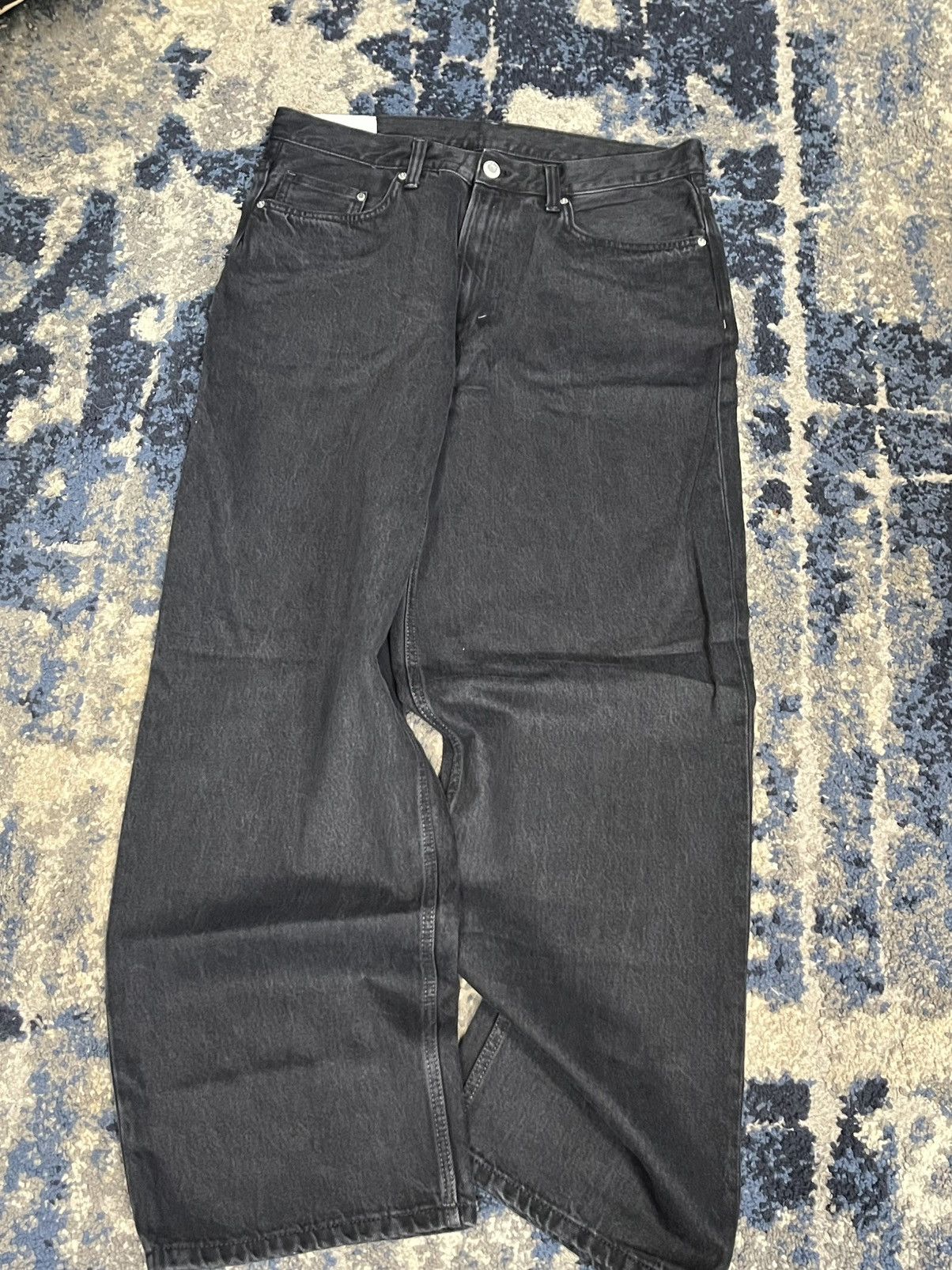 Vintage Black baggy jeans Size US 34 / EU 50 - 1 Thumbnail