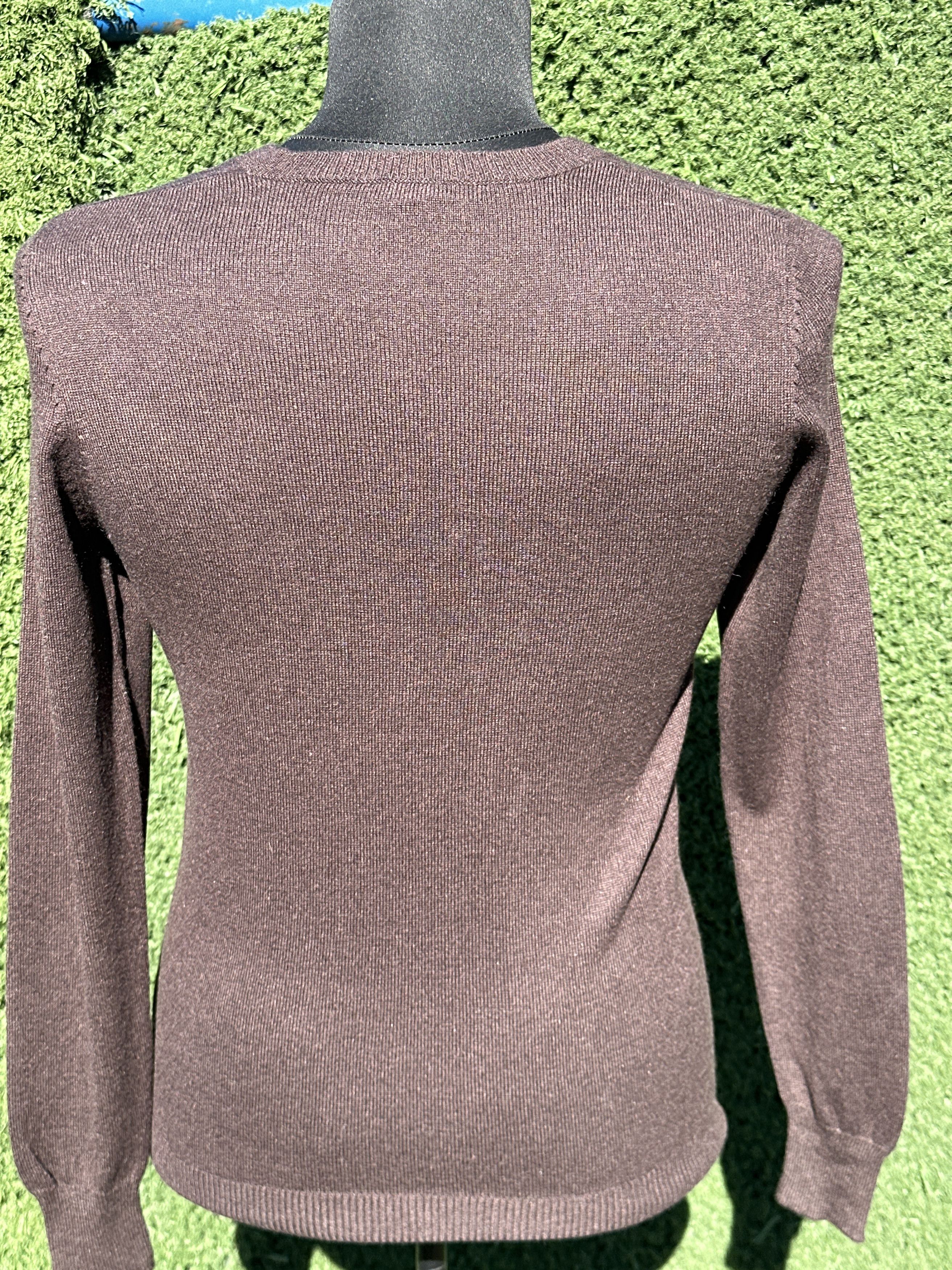 Hermes Rare 2000s Hermes Cashmere Silk Sweater Sleeve Size 42 Size M / US 6-8 / IT 42-44 - 6 Thumbnail