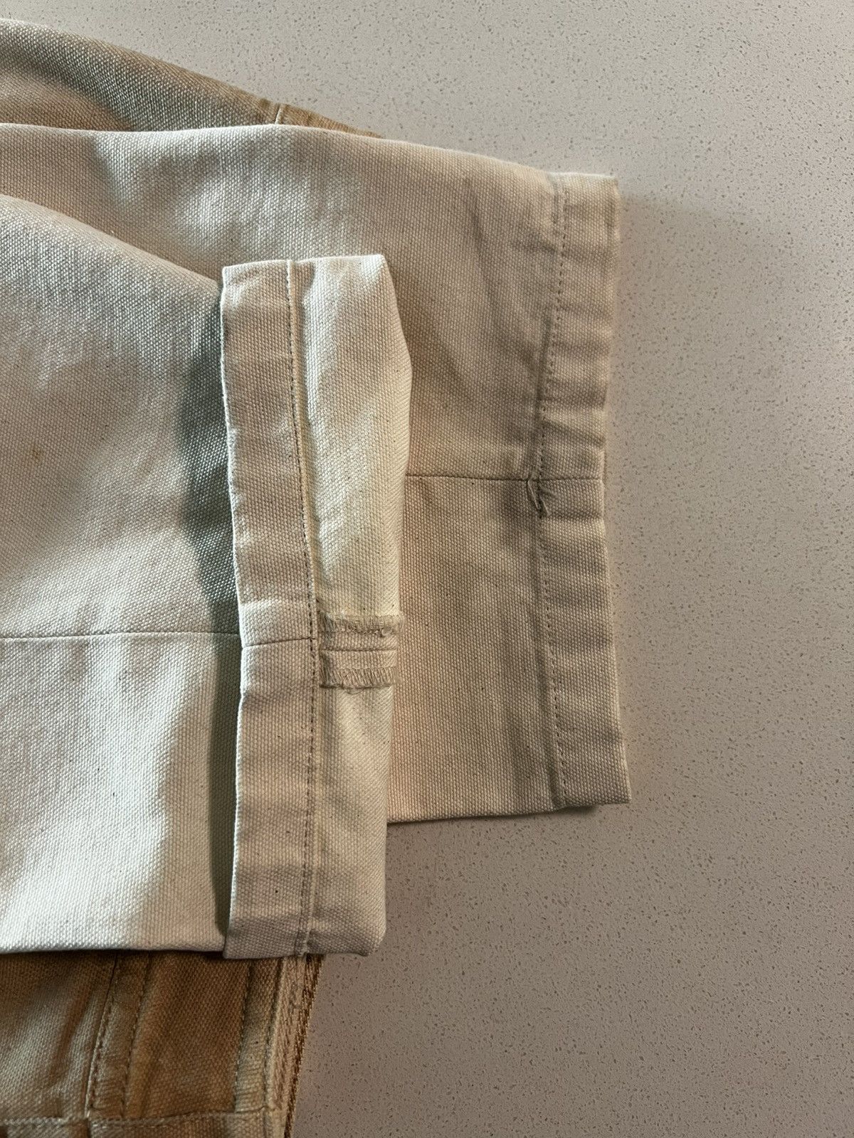 Acne Studios Acne Studios: Beige High-Waisted Cargo Pant Size US 32 / EU 48 - 9 Thumbnail