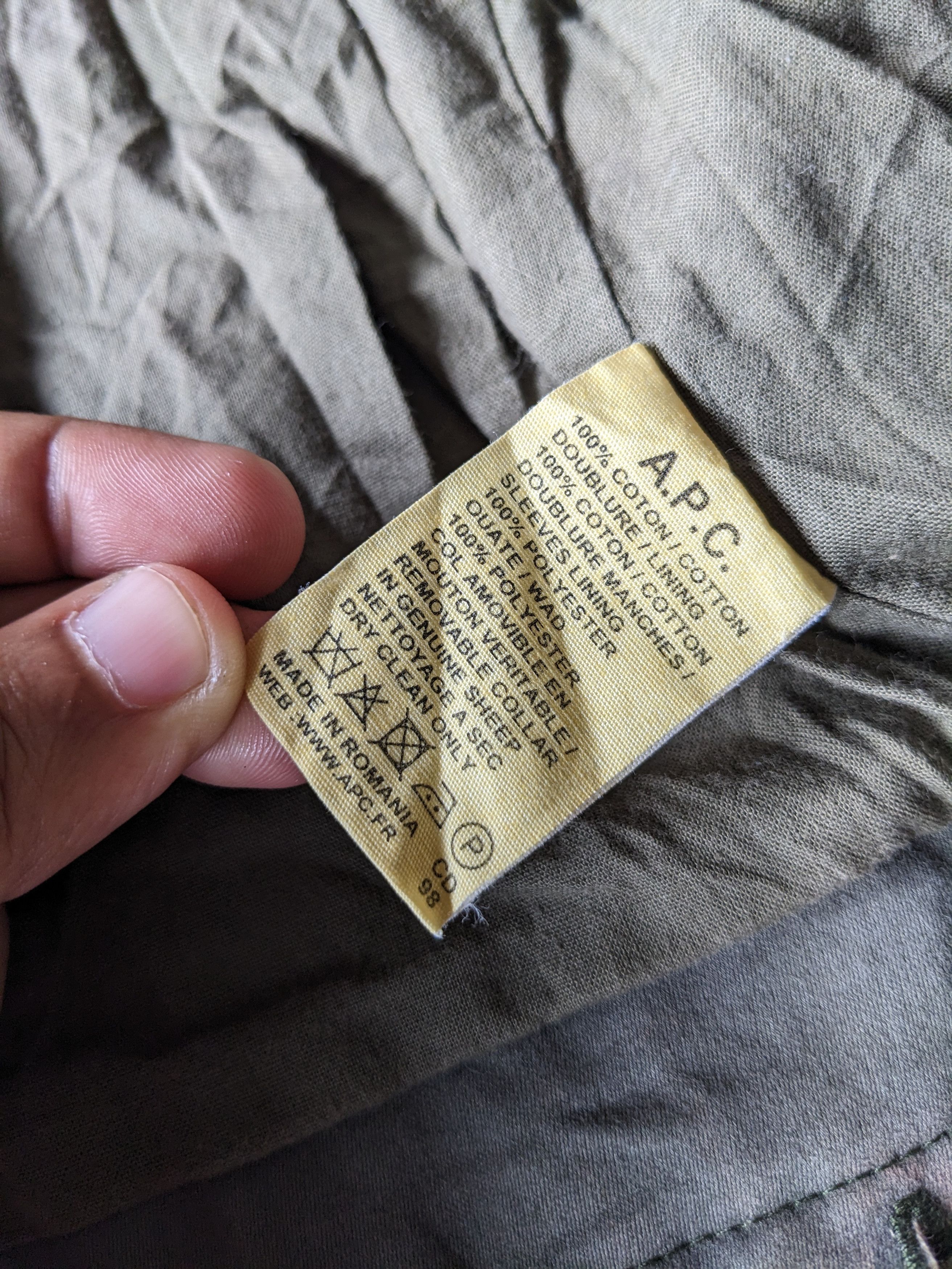 A.P.C. × Vintage Vintage A.P.C N-1 military jacket Size US S / EU 44-46 / 1 - 9 Thumbnail