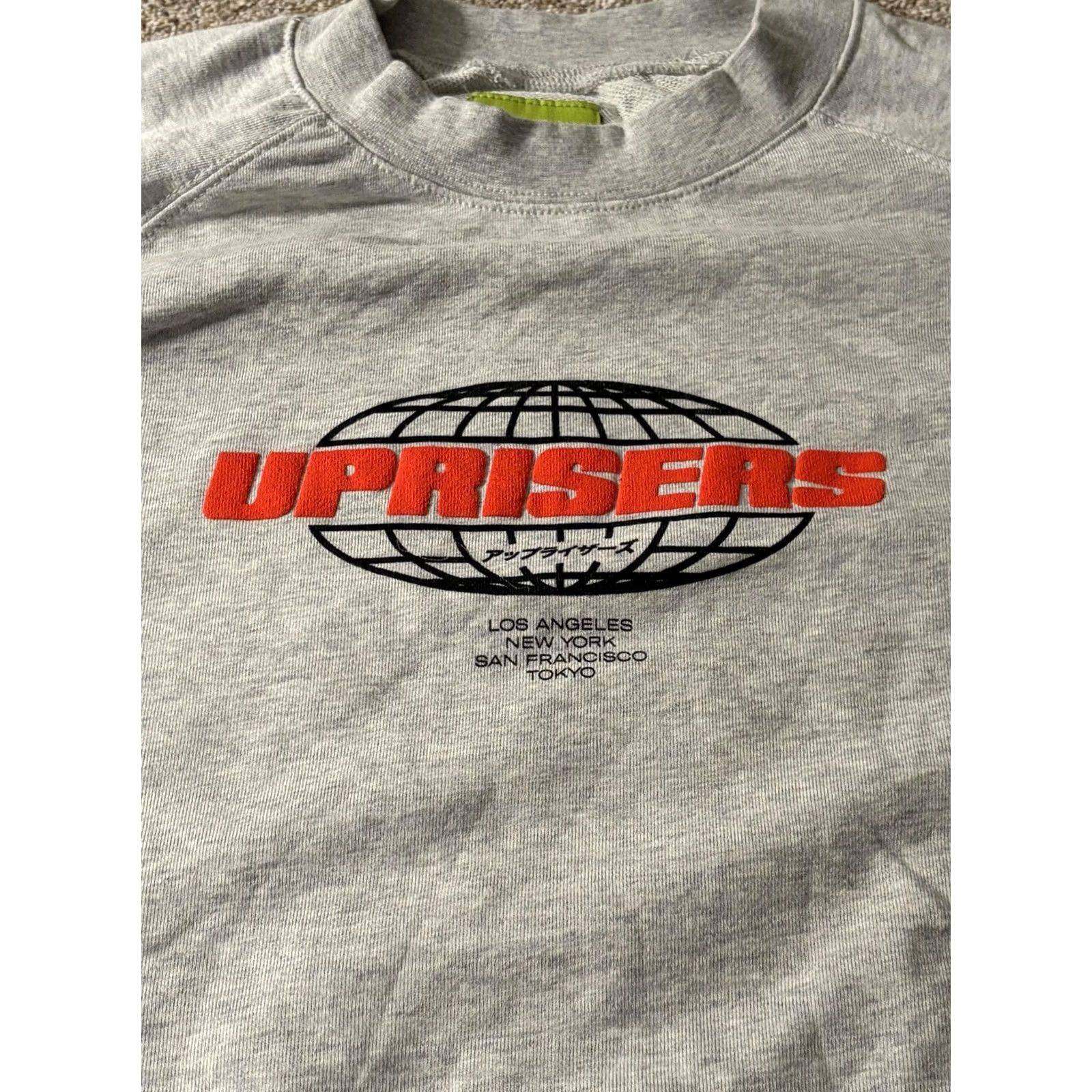 Vintage UPRISERS Sweatshirt Mens M Gray Graphic Pullover Crewneck Did You Know Size US M / EU 48-50 / 2 - 4 Thumbnail