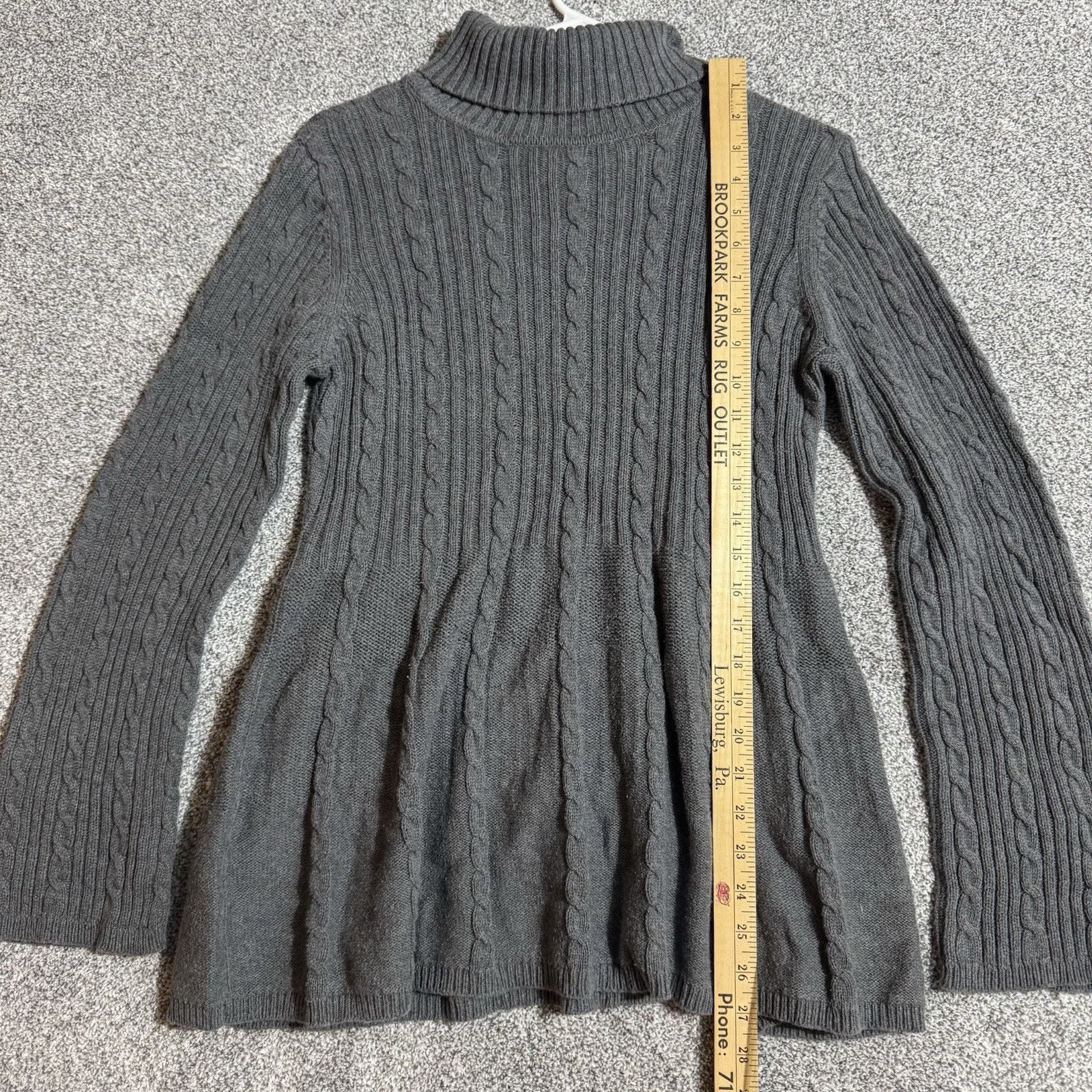 Other Hannah Sweater Womens XL Cable Knit Y2K Vintage Grandmacore Size XL / US 12-14 / IT 48-50 - 9 Thumbnail