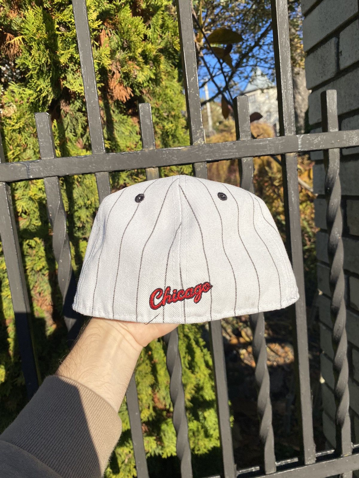 NBA × New Era New Era Chicago Bulls Windy City Cap White Hardwood Classics Size ONE SIZE - 7 Thumbnail