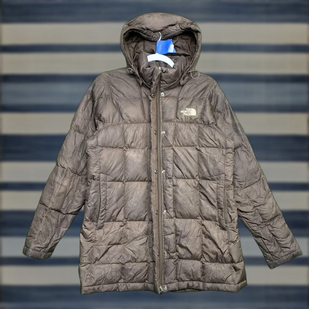 The North Face North Face Jacket Womens Medium Brown Hooded 600 Down Puffer Coat Winter Size M / US 6-8 / IT 42-44 - 1 Thumbnail