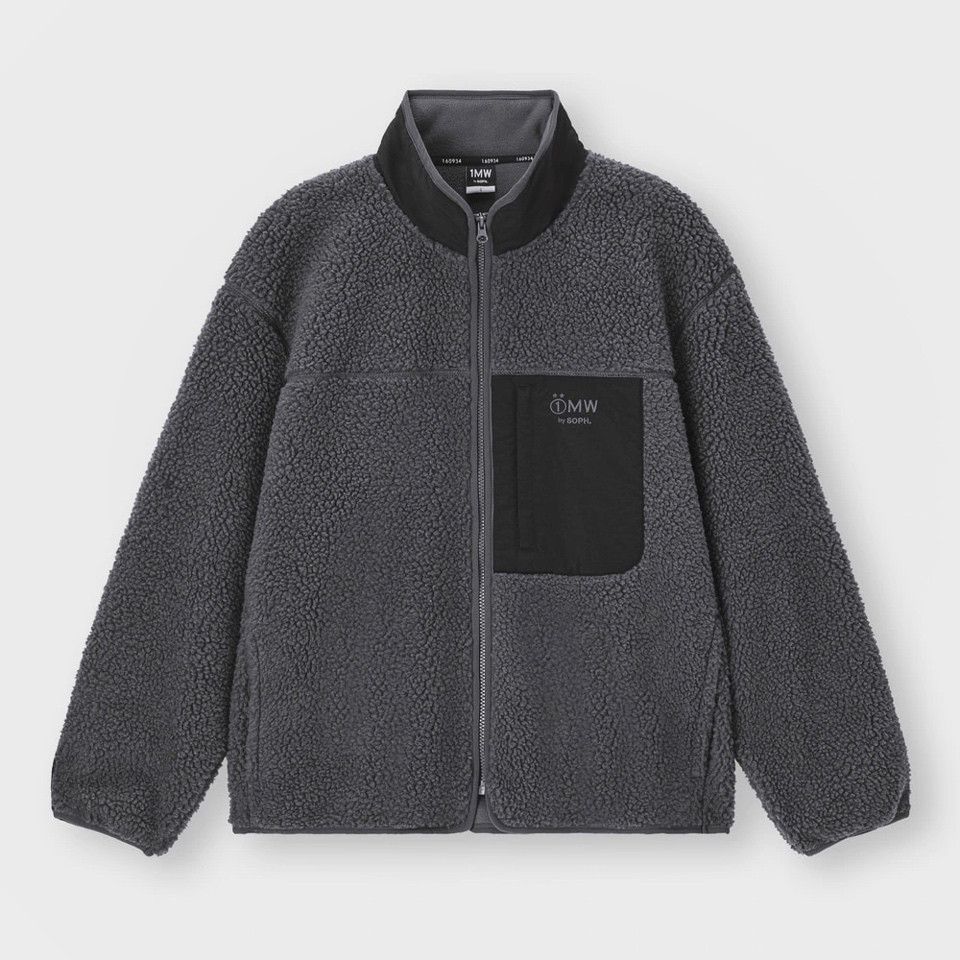 GU × Sophnet. 1MW BY SOPHNET X GU JAPAN SHERPA FLEECE JACKET Size US M / EU 48-50 / 2 - 3 Thumbnail