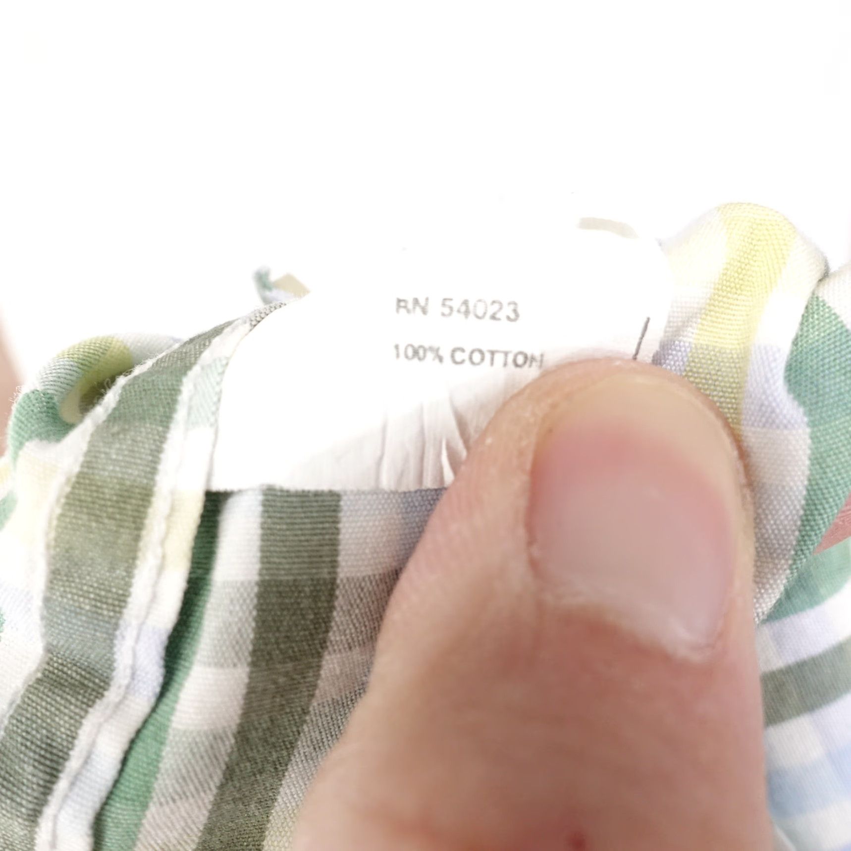 Gap GAP BUTTON-UP SHIRT MENS XL GINGHAM CHECK LONG SLEEVE Classic Fit Multicolor 100% Cotton Size US XL / EU 56 / 4 - 7 Thumbnail