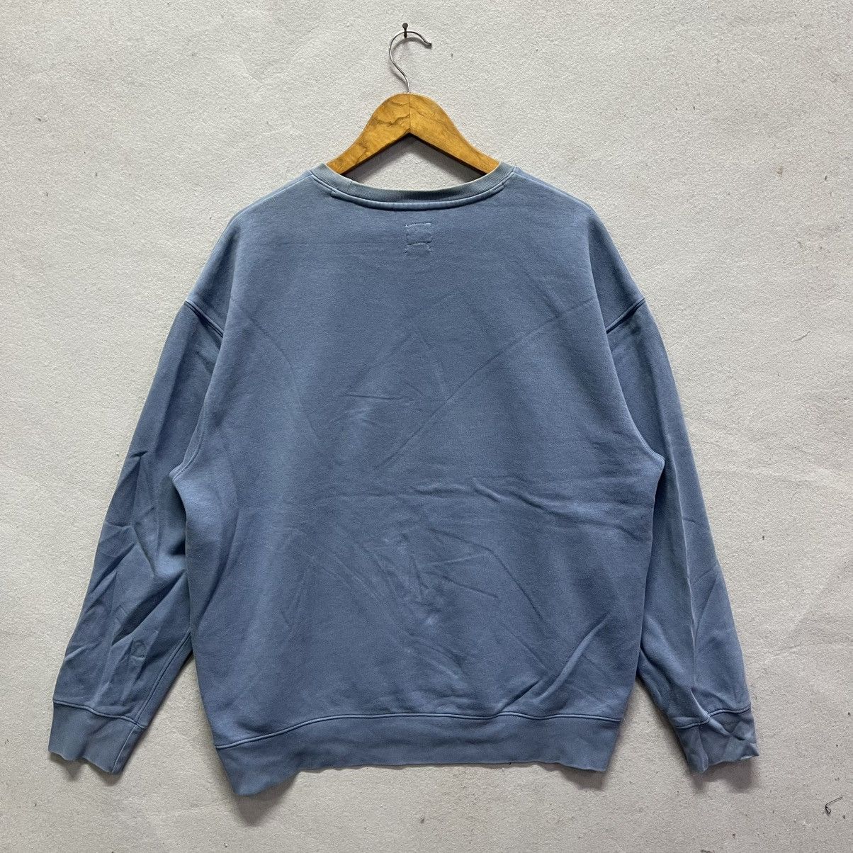 Levi's Levi’s Logo Sweatshirt – 2000s Era Blue Relaxed Fit Pullover Size US L / EU 52-54 / 3 - 6 Thumbnail