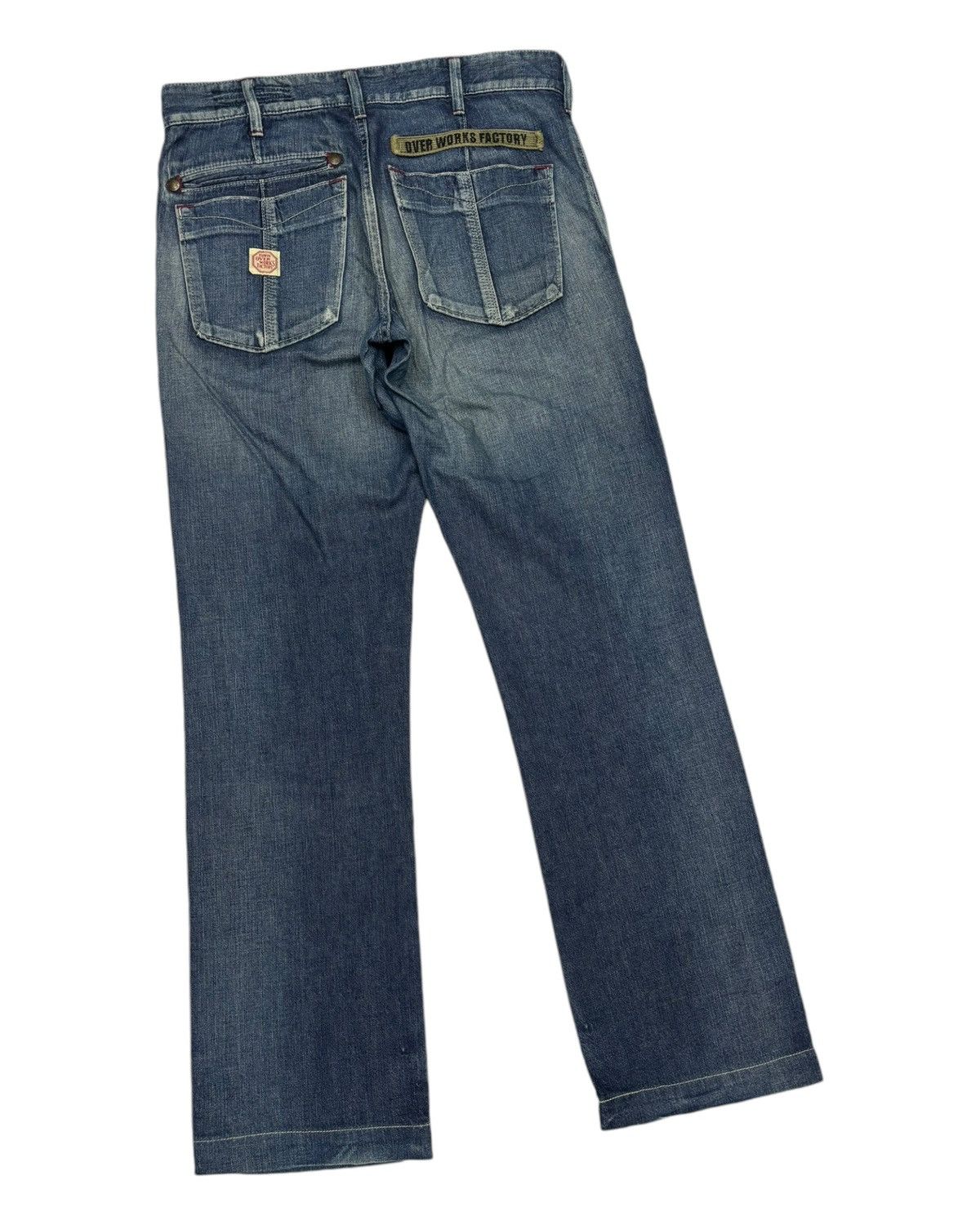 Kapital 🔥EDWIN OVER WORKS FACTORY CLAWMARK DENIM PANTS Size US 32 / EU 48 - 6 Thumbnail