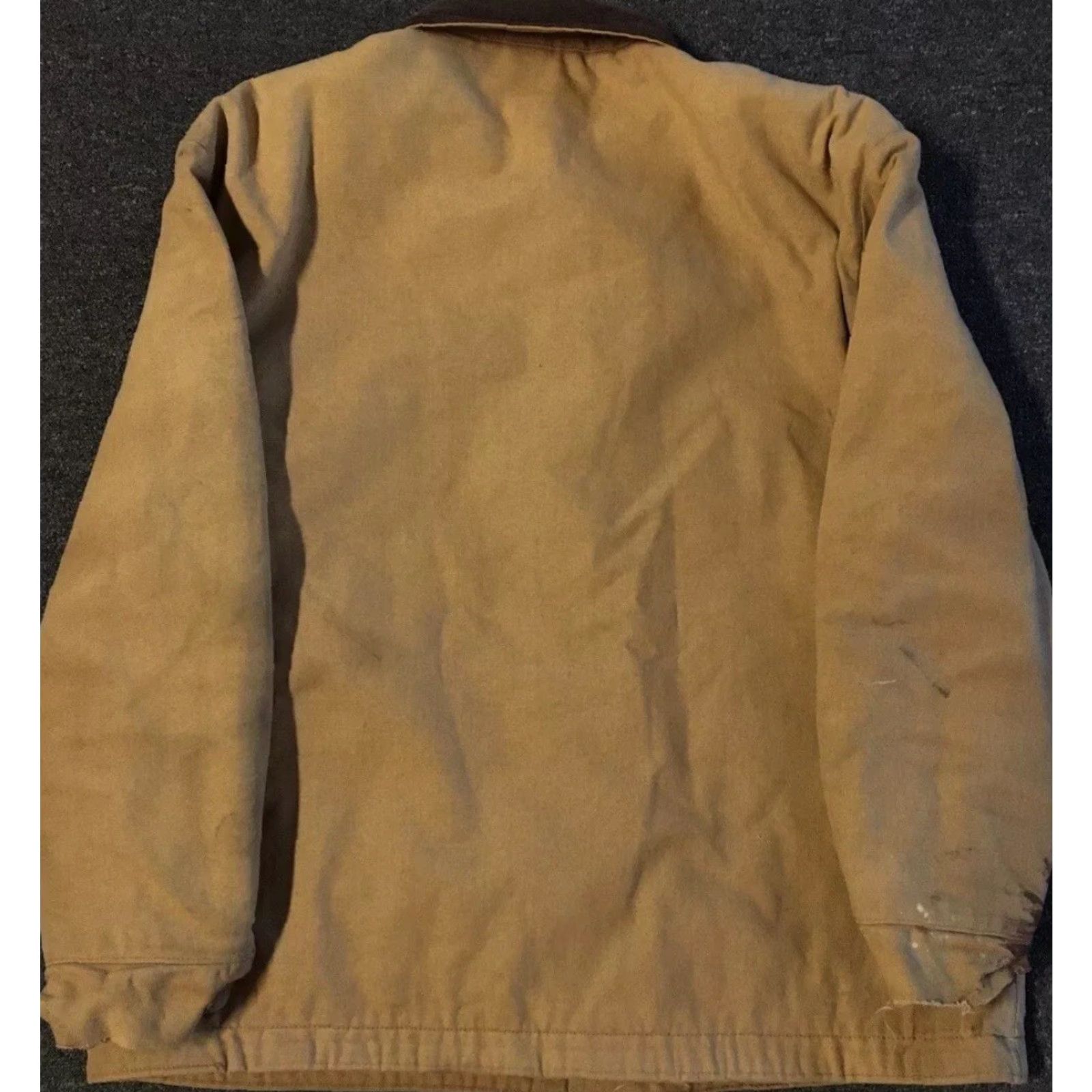 Vintage VINTAGE 90s Big Ben Faded Distress Chore Jacket 46 Work Grunge Biker Trucker 80s Size US S / EU 44-46 / 1 - 2 Thumbnail