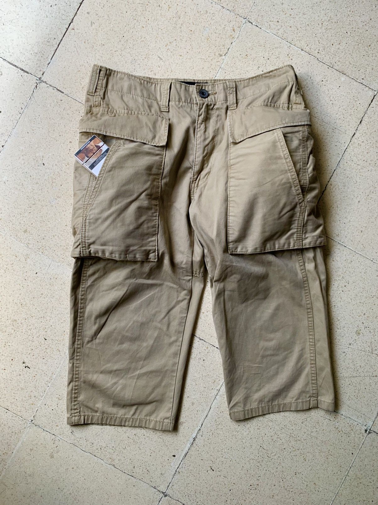 Japanese Brand Vintage back number multi pocket military shorts pant Size US 30 / EU 46 - 1 Thumbnail