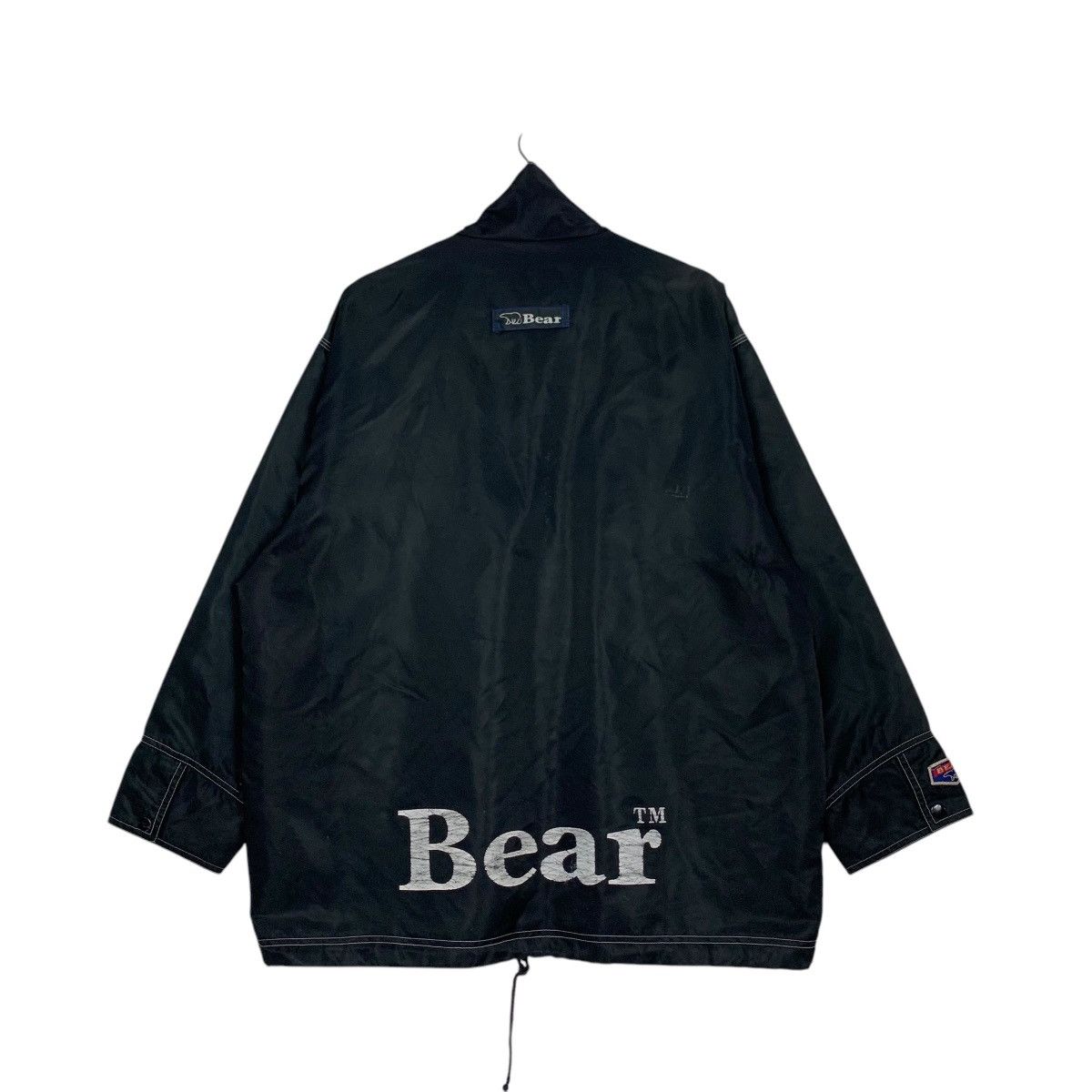 Vintage 90s BEAR Graphic Big Logo Reversible Nylon Jacket #2674-C120 Size US M / EU 48-50 / 2 - 11 Thumbnail