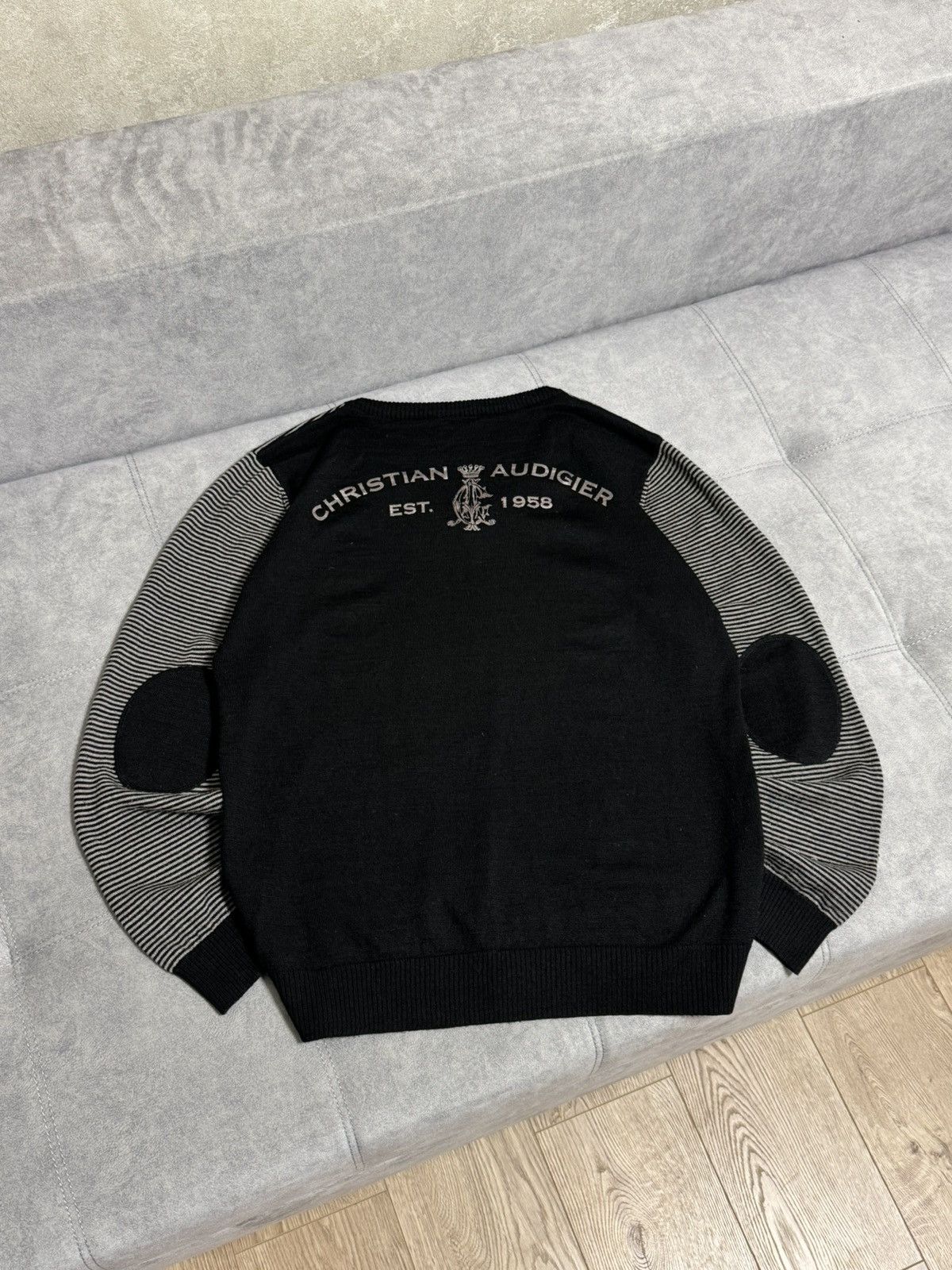 Christian Audigier × Ed Hardy × Vintage Vintage Designer Christian Audigier Ed Hardy Y2K sweater Size US L / EU 52-54 / 3 - 3 Thumbnail