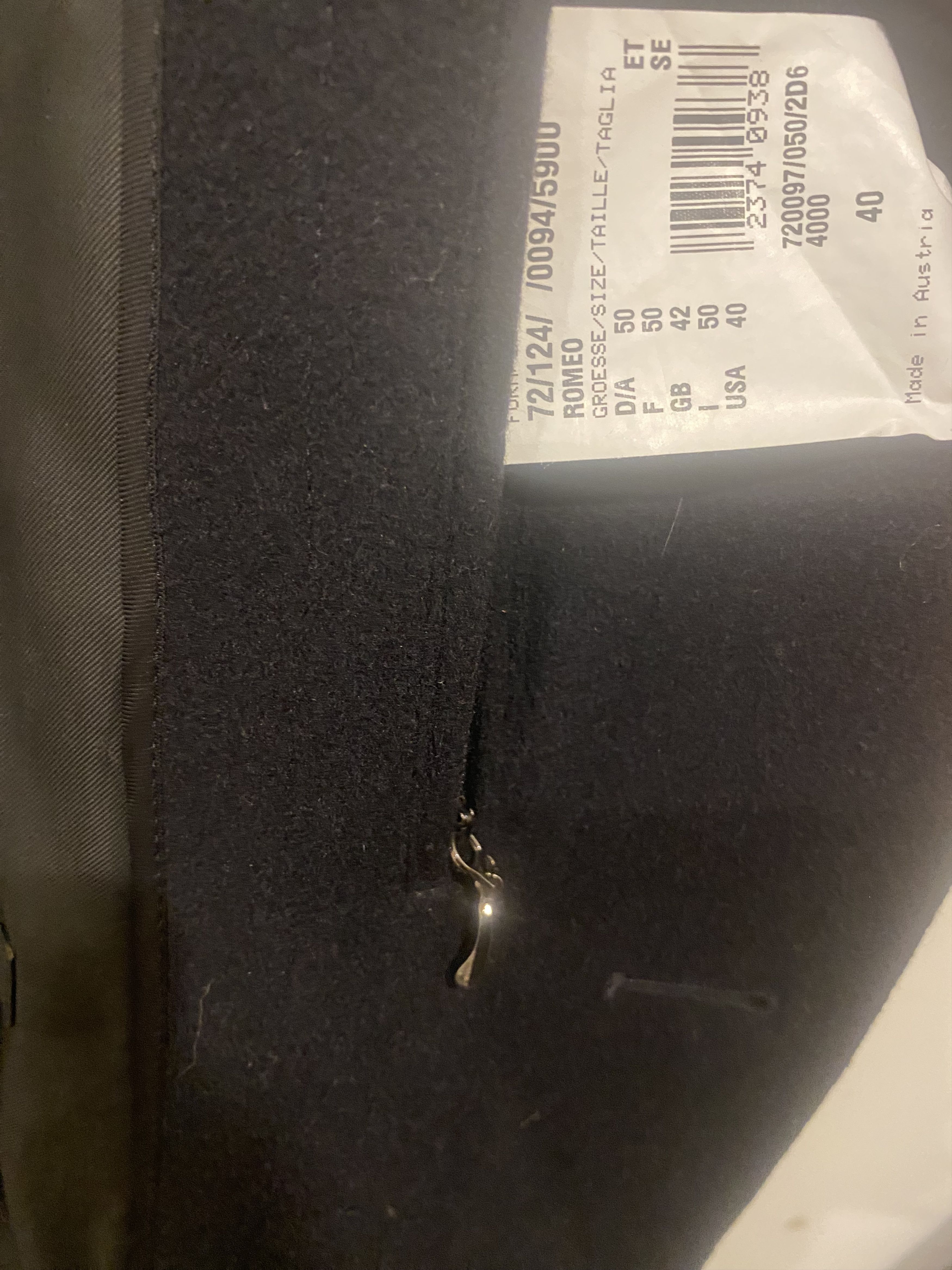 Schneiders Schneider Salzburg Black Wool Cashmere Overcoat Size US XXS / EU 40 - 3 Thumbnail