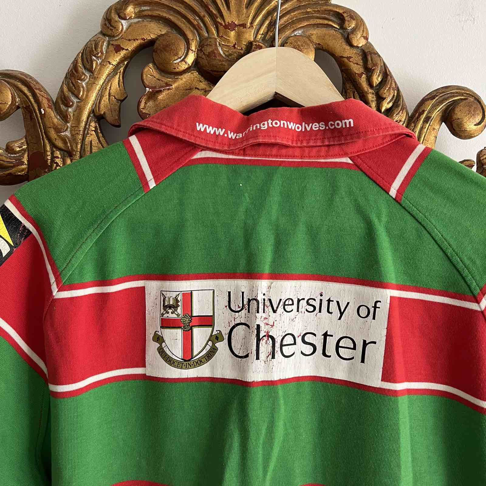 Canterbury of New Zealand × Vintage Vintage Warrington Wolves Rugby Home Shirt Sz XL Jersey Size US XL / EU 56 / 4 - 7 Thumbnail
