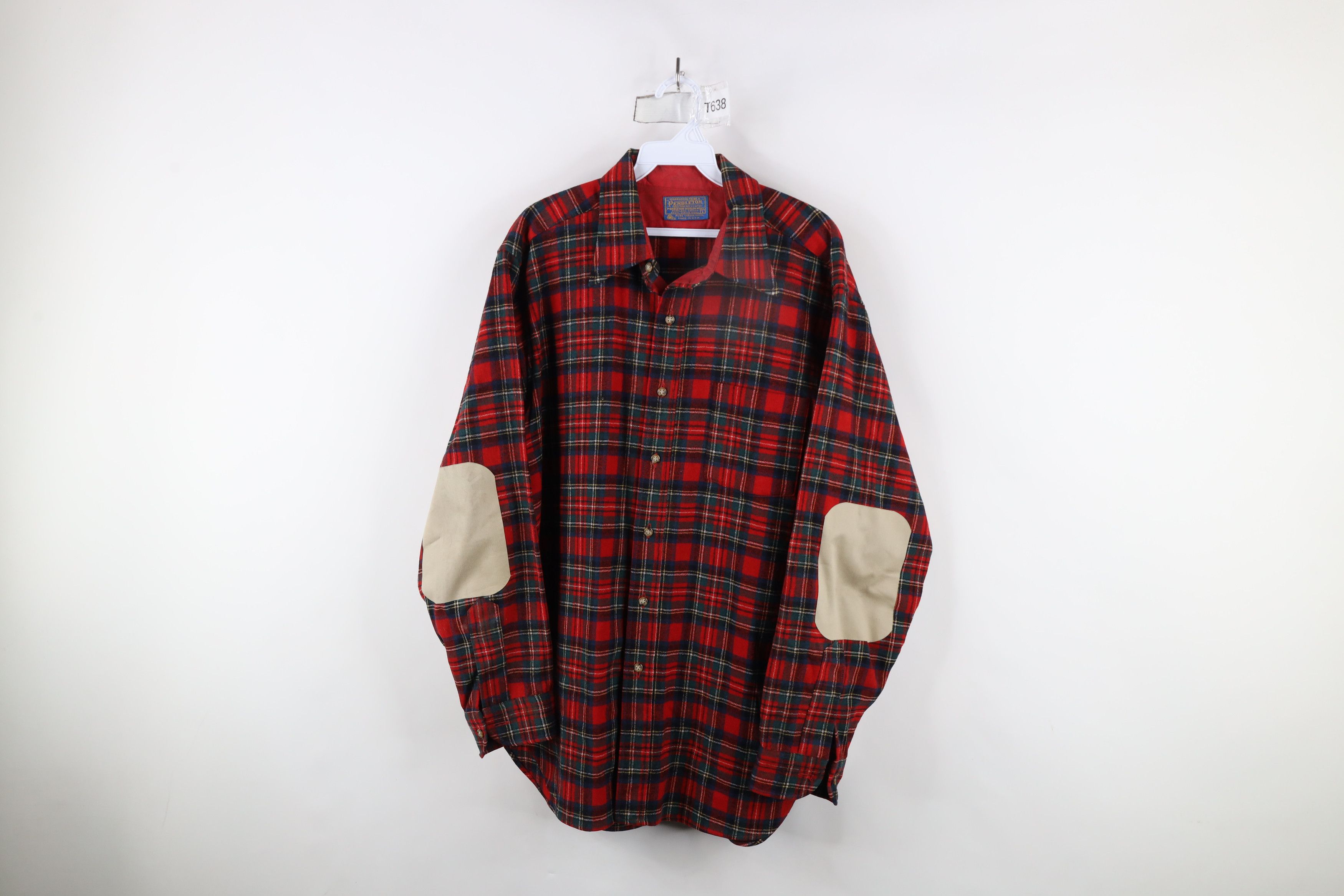 Pendleton × Vintage Vintage 70s Pendleton Edward Stewart Tartan Plaid Wool Shirt Size US M / EU 48-50 / 2 - 1 Thumbnail