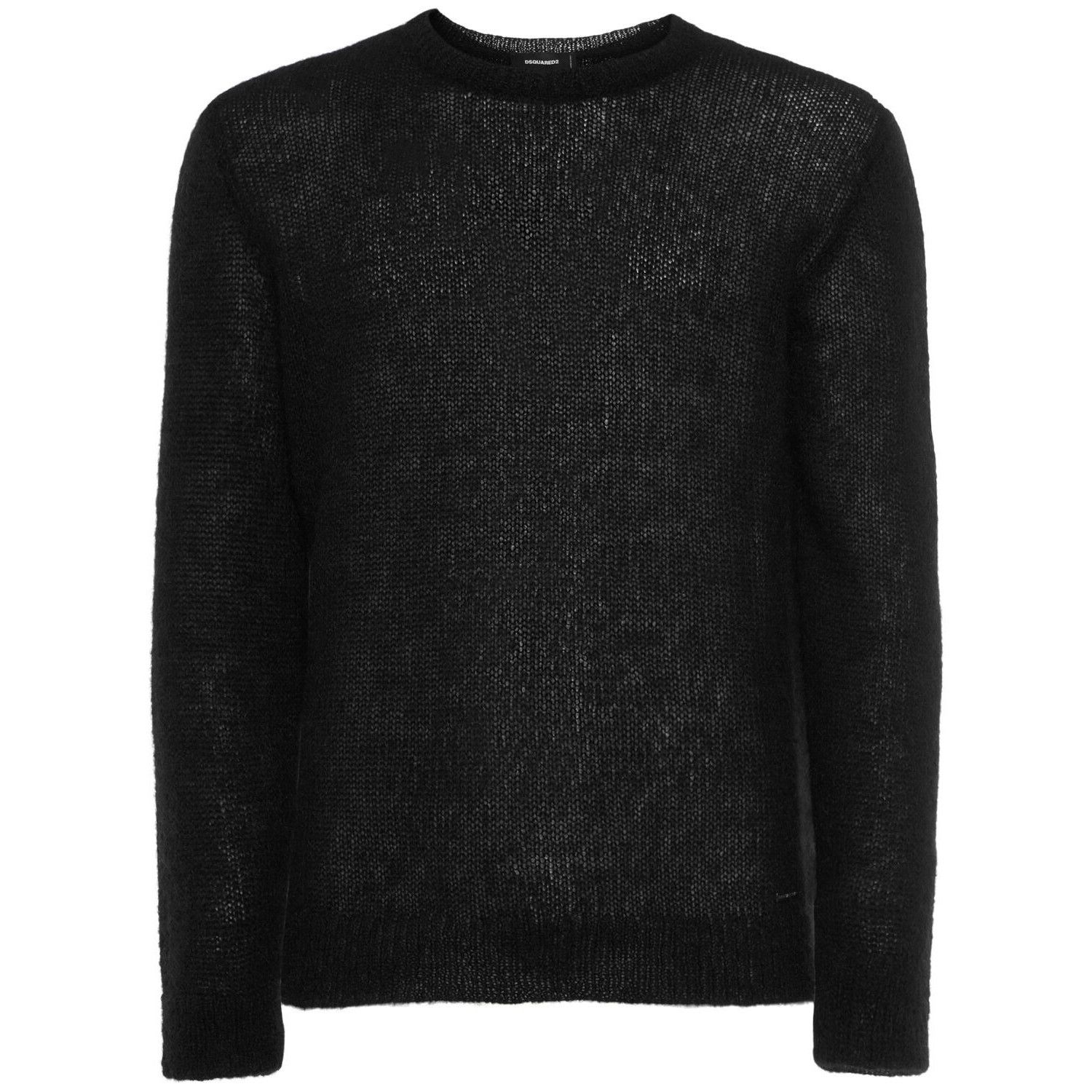 Dsquared2 DSQUARED2 Black Mohair Sweater New & Authentic (Men's size:S Size US S / EU 44-46 / 1 - 1 Thumbnail