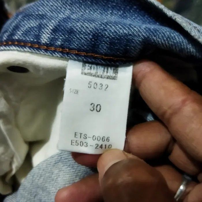 Edwin × Vintage VINTAGE EDWIN 503 FADED BLUE JEANS PANTS Size US 32 / EU 48 - 11 Thumbnail