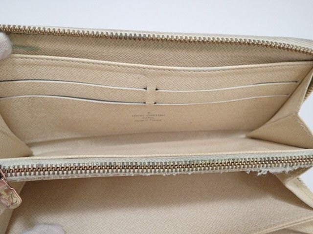 Louis Vuitton LV Zippy Wallet Damier Azur Canvas N60019 Size ONE SIZE - 12 Thumbnail